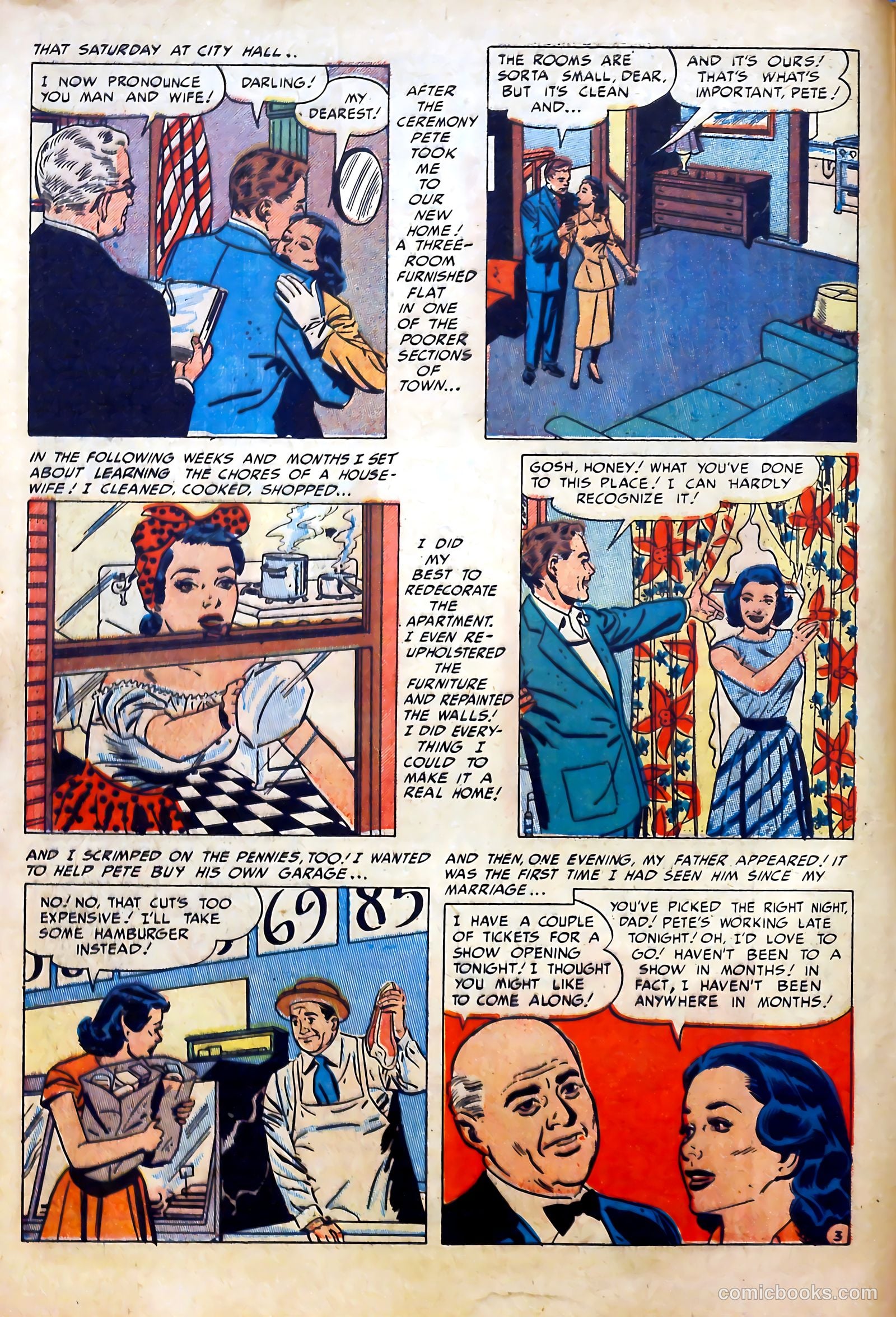 Romantic Marriage #7 (1951) — page 12 of 52