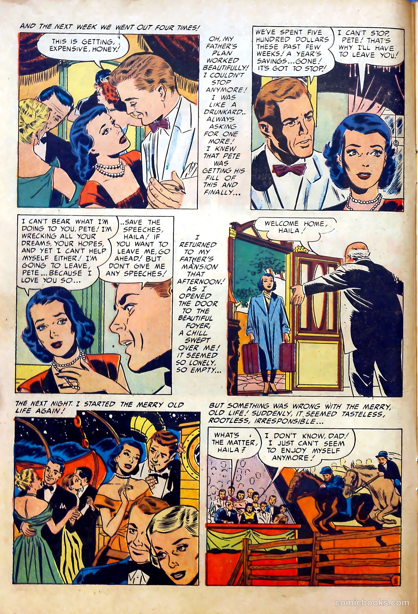 Romantic Marriage #7 (1951) — page 14 of 52