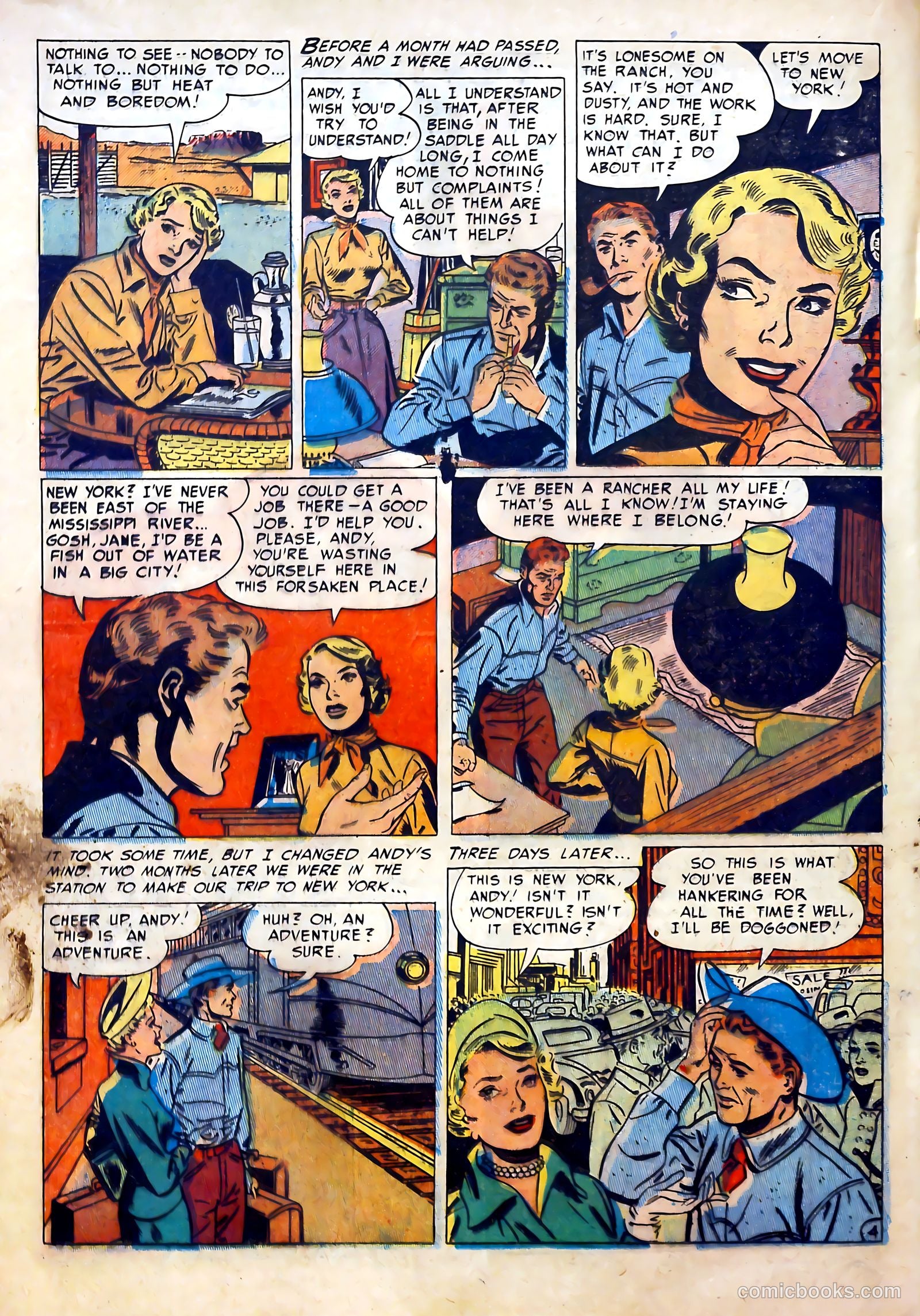 Romantic Marriage #7 (1951) — page 28 of 52