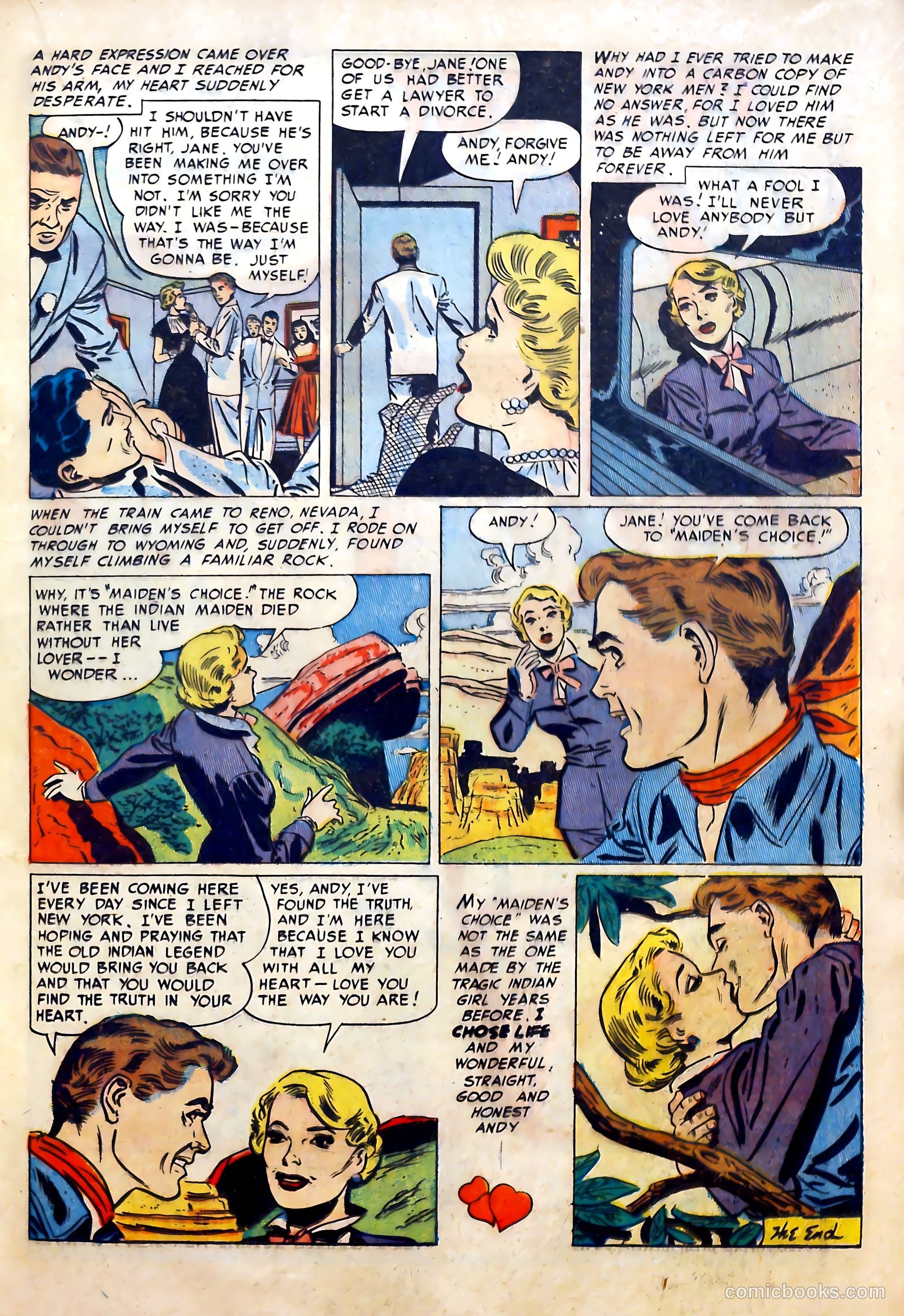 Romantic Marriage #7 (1951) — page 31 of 52