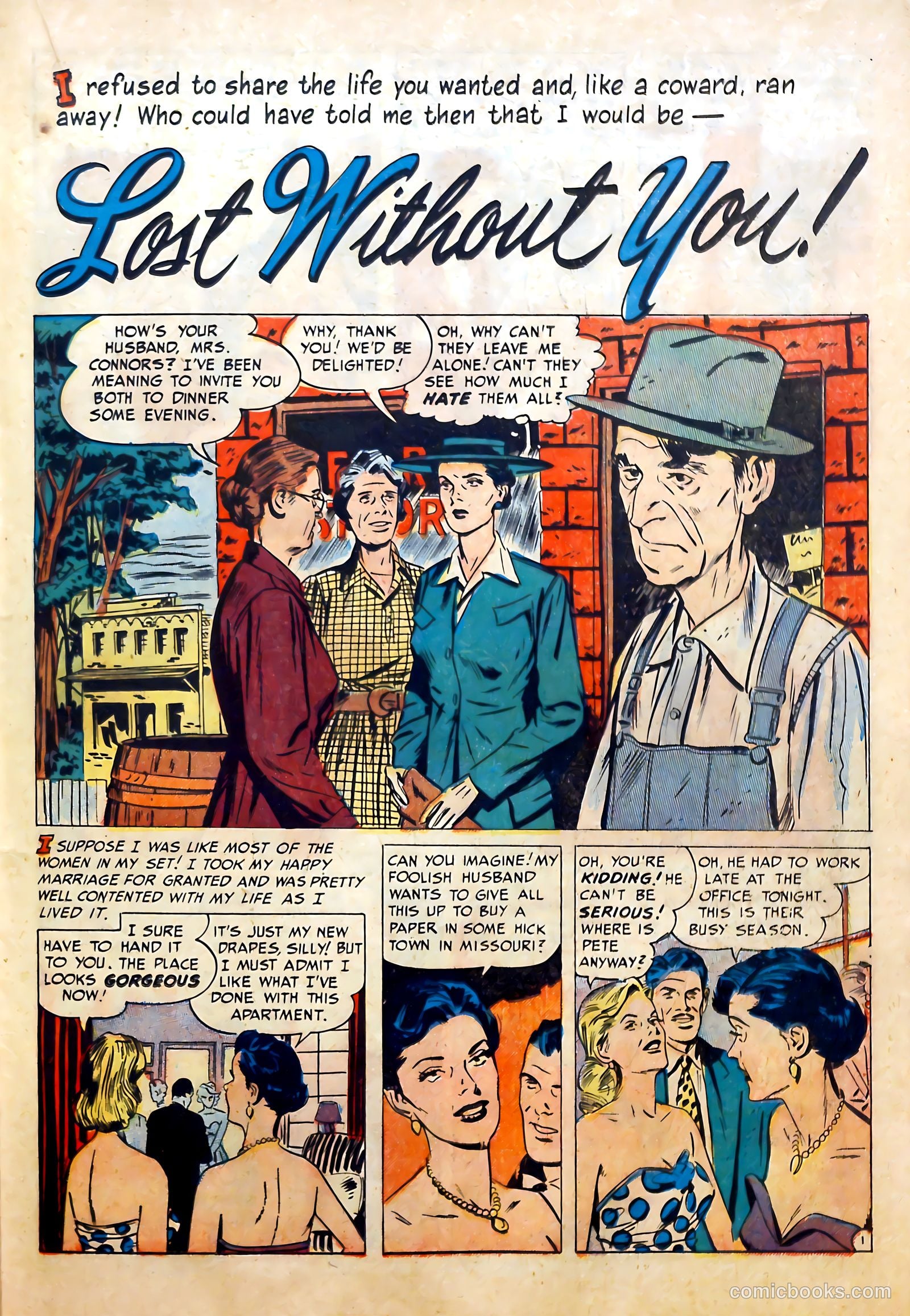 Romantic Marriage #7 (1951) — page 33 of 52