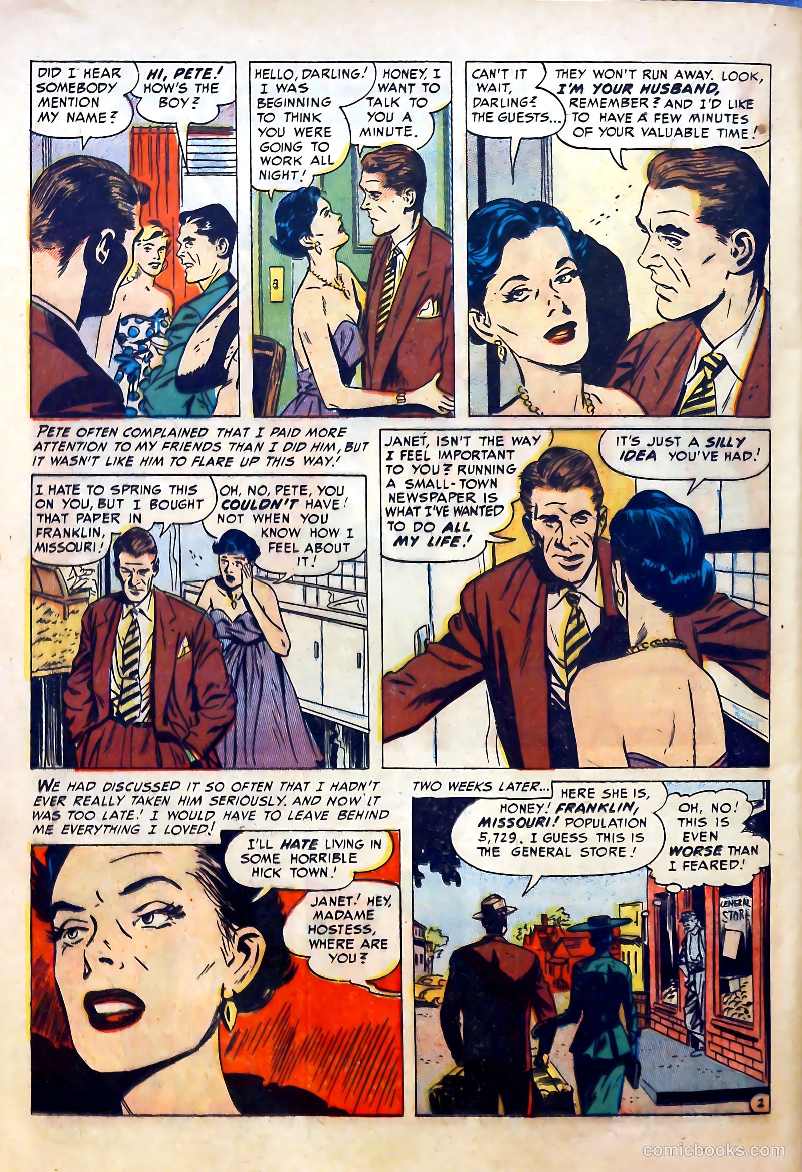 Romantic Marriage #7 (1951) — page 34 of 52