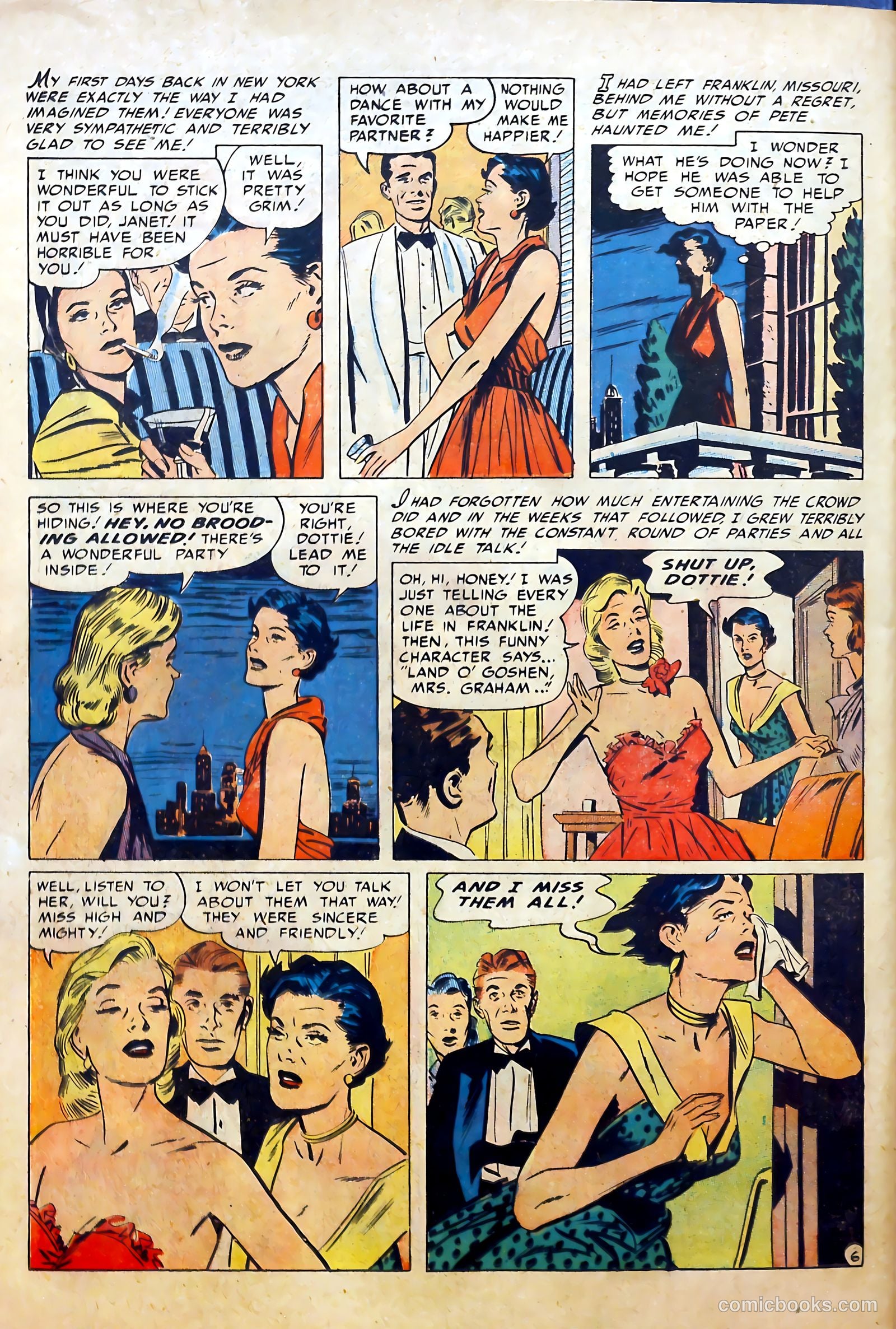 Romantic Marriage #7 (1951) — page 38 of 52