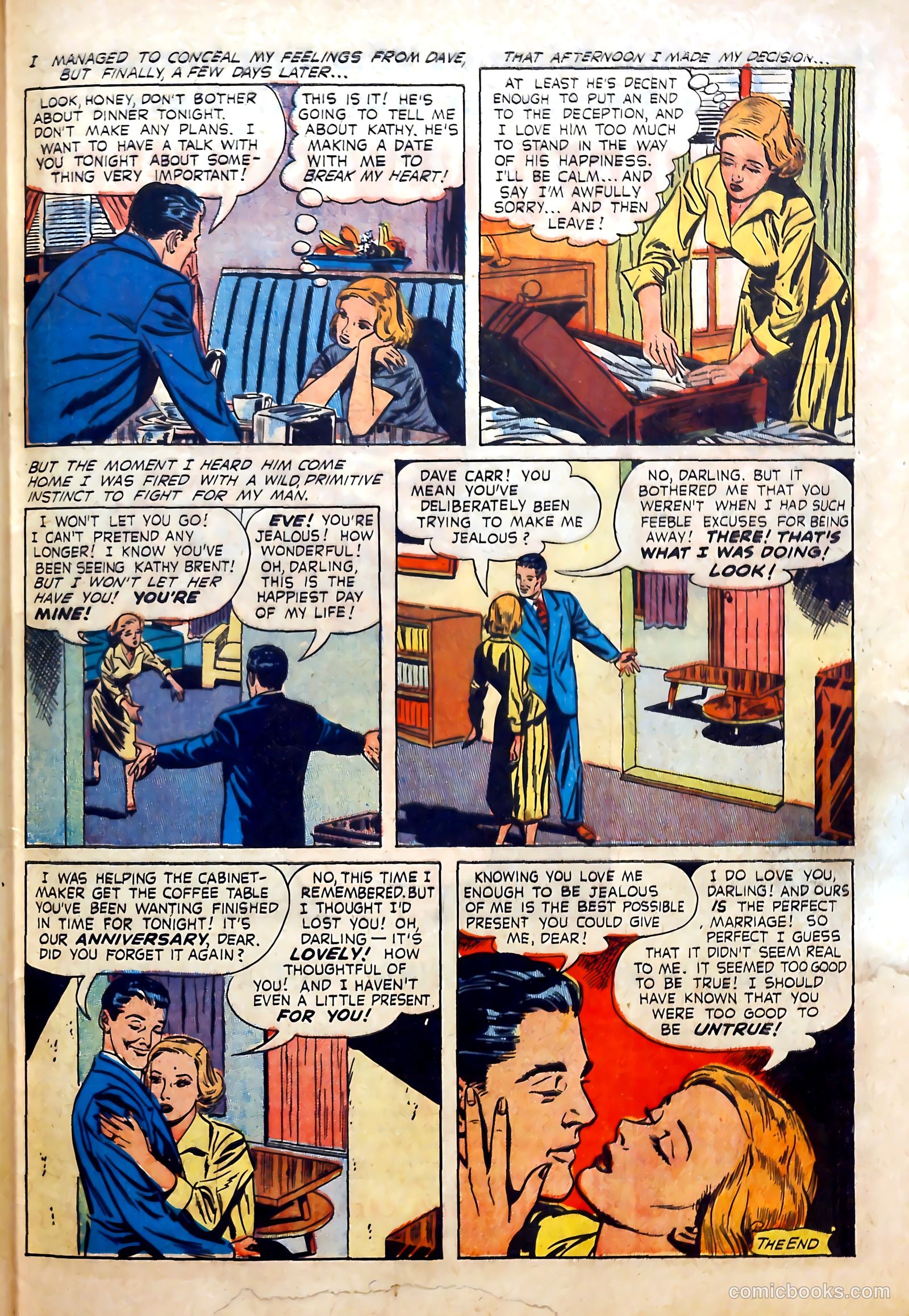 Romantic Marriage #7 (1951) — page 47 of 52