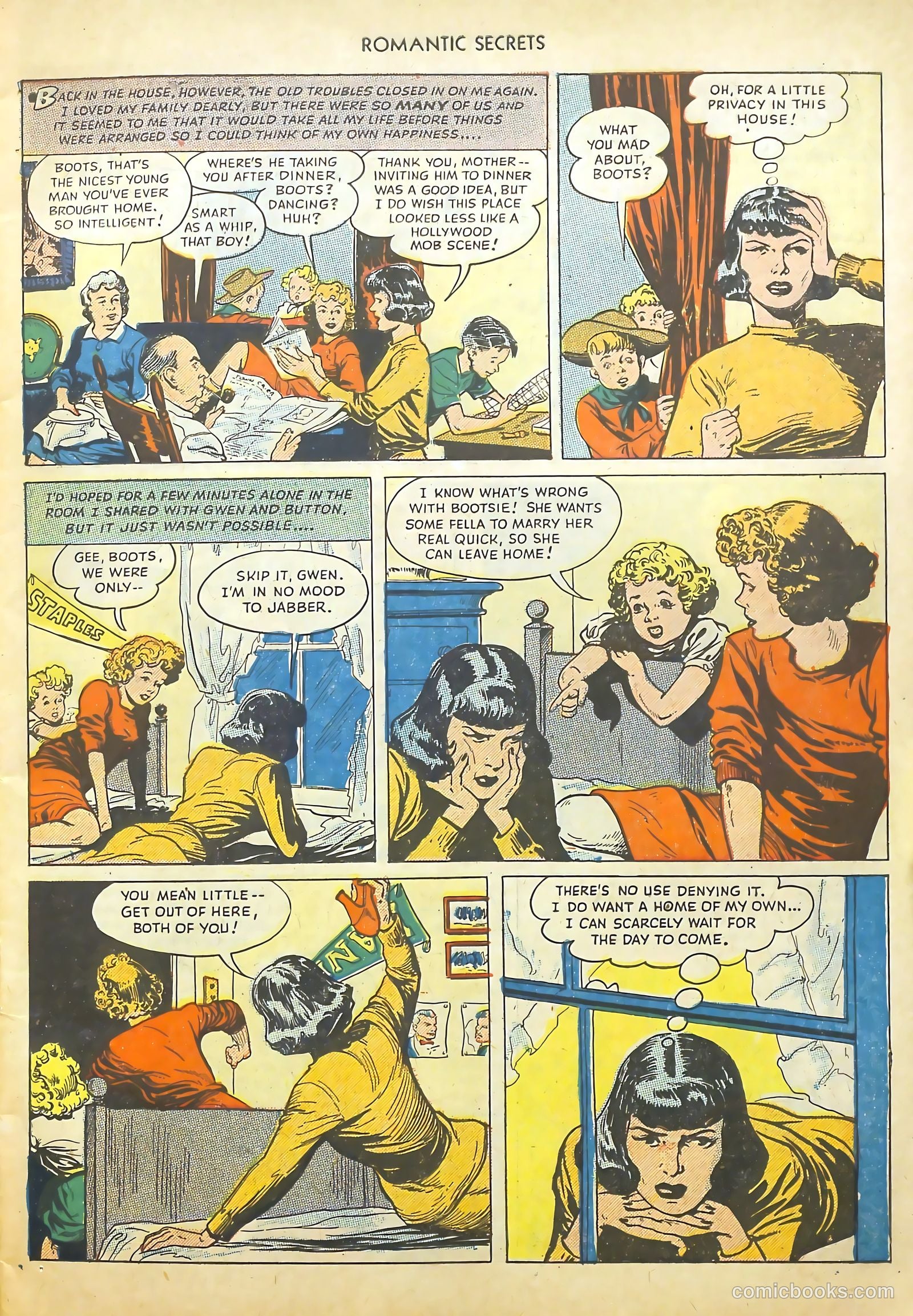 Romantic Secrets #1 (1949) — page 7 of 52