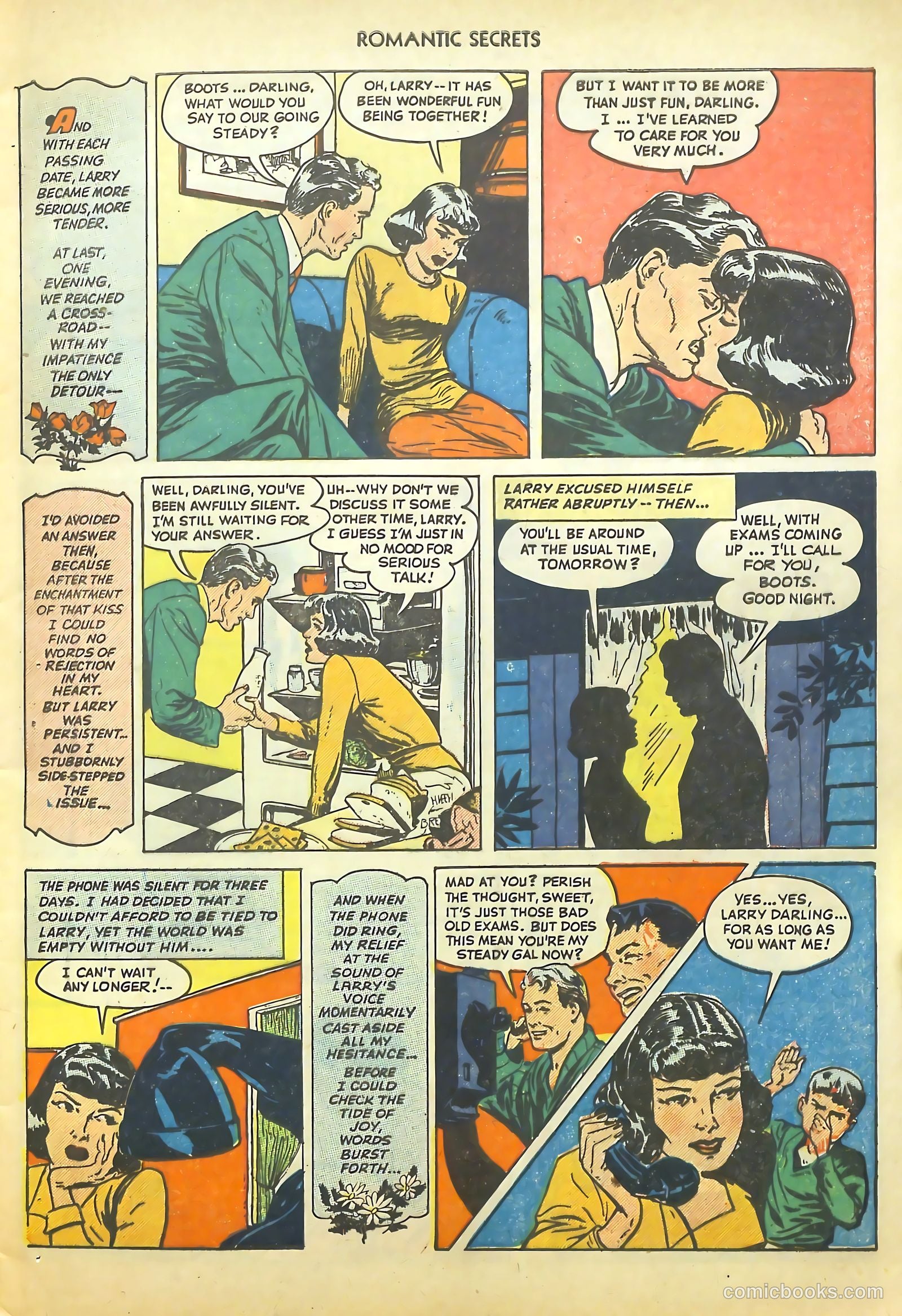 Romantic Secrets #1 (1949) — page 9 of 52