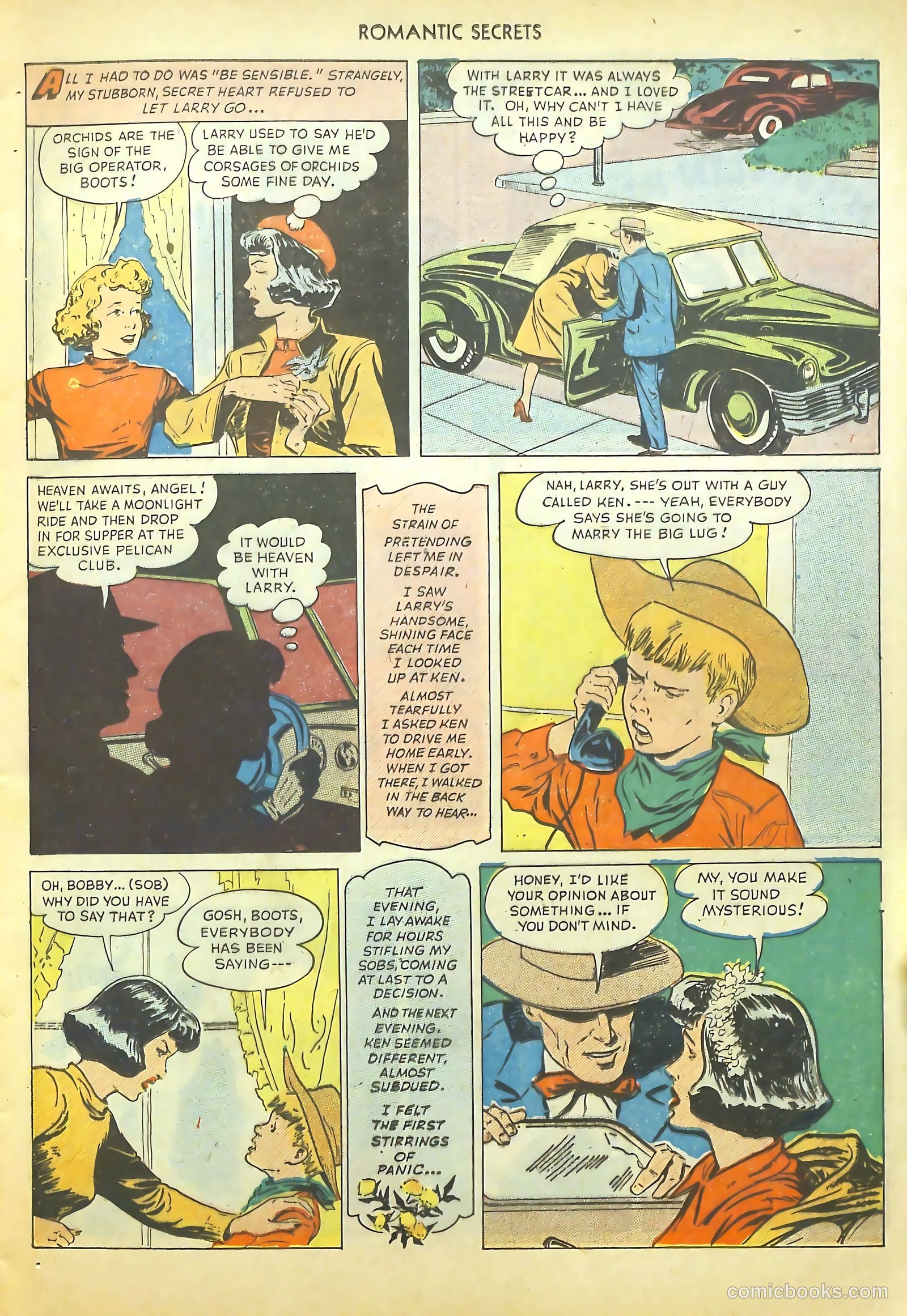 Romantic Secrets #1 (1949) — page 13 of 52