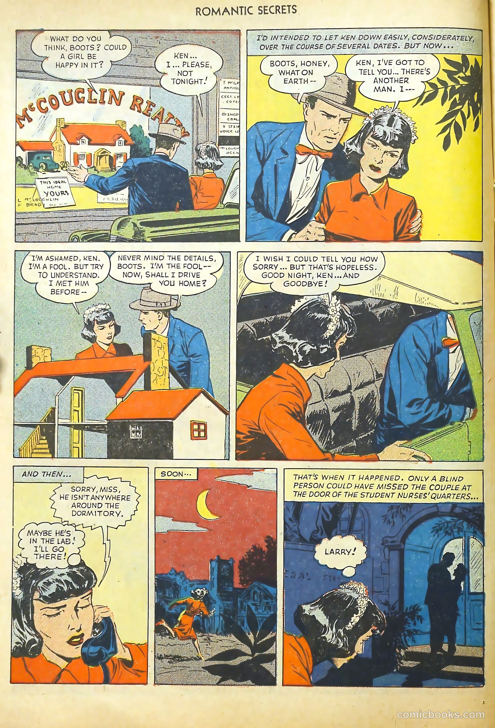 Romantic Secrets #1 (1949) — page 14 of 52