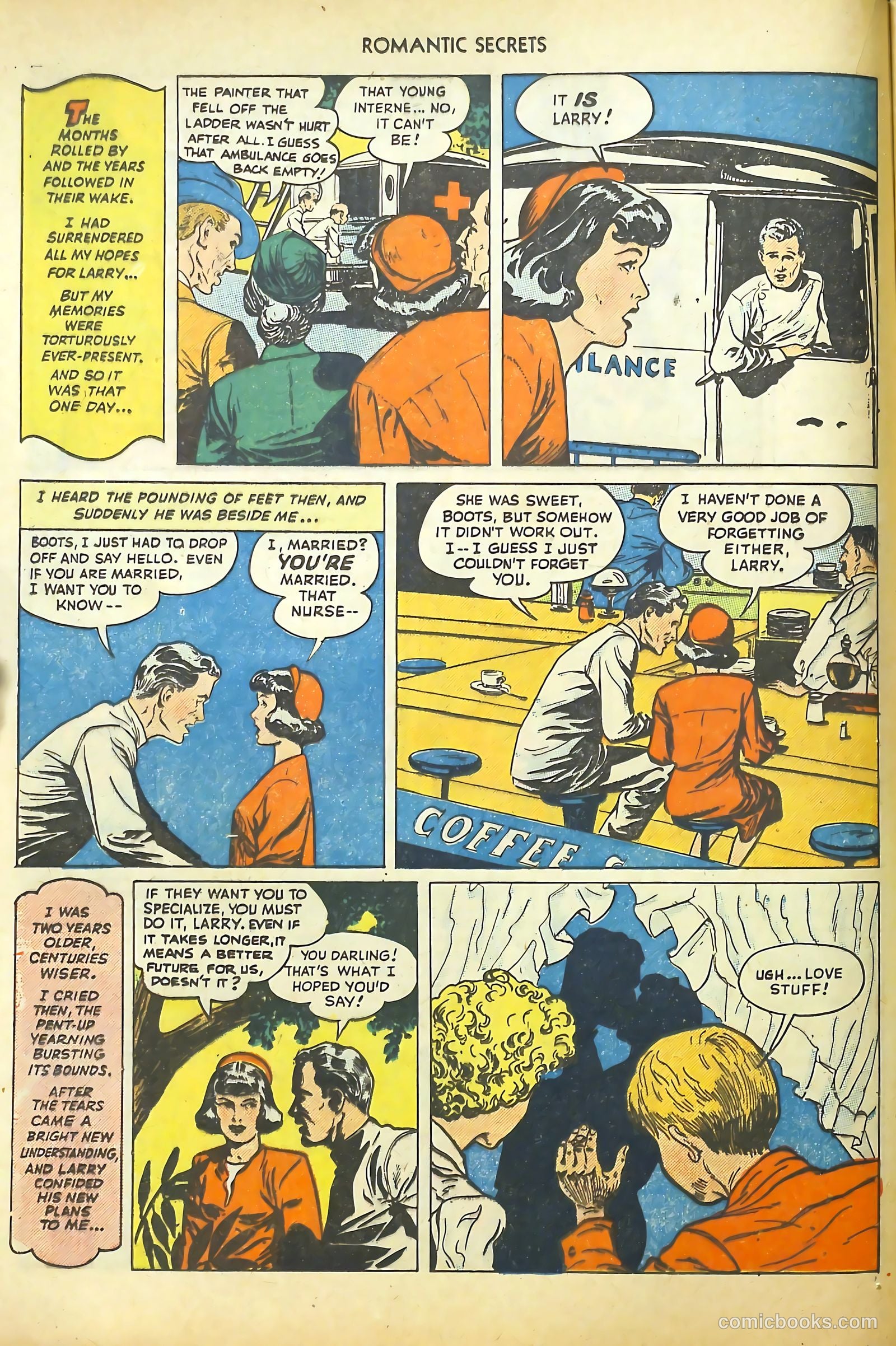 Romantic Secrets #1 (1949) — page 16 of 52