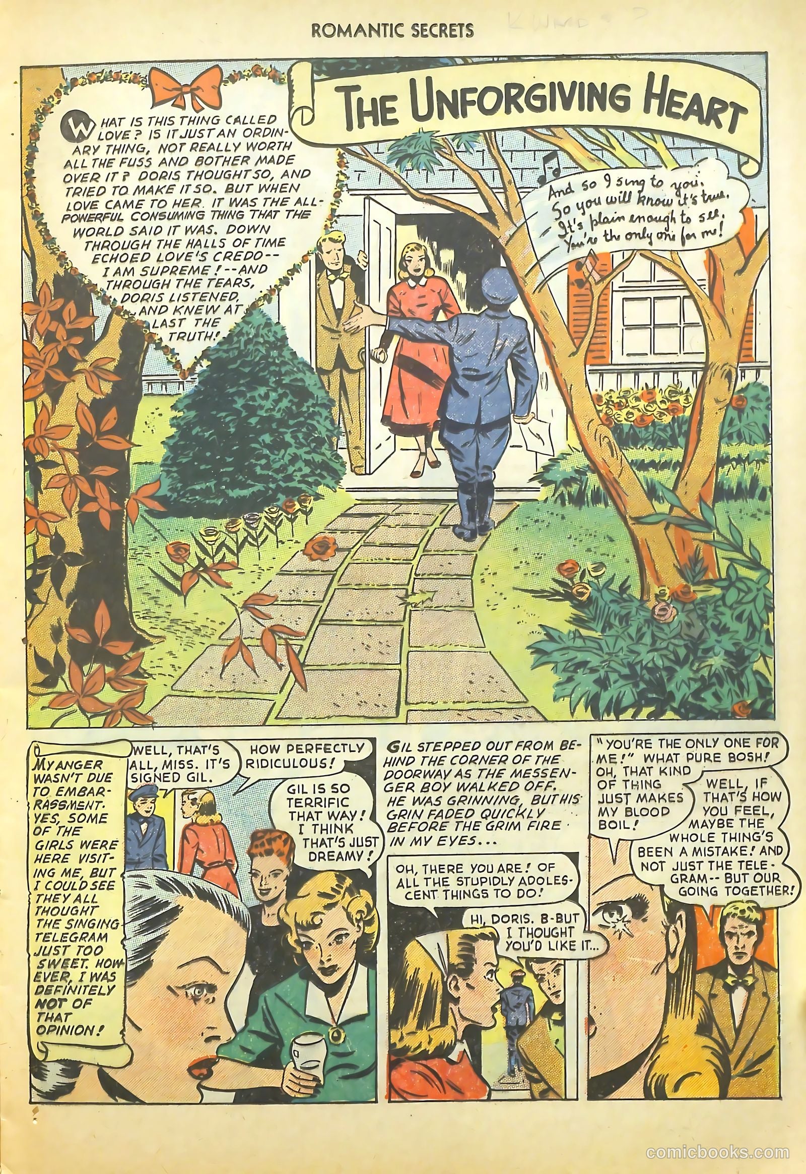Romantic Secrets #1 (1949) — page 17 of 52