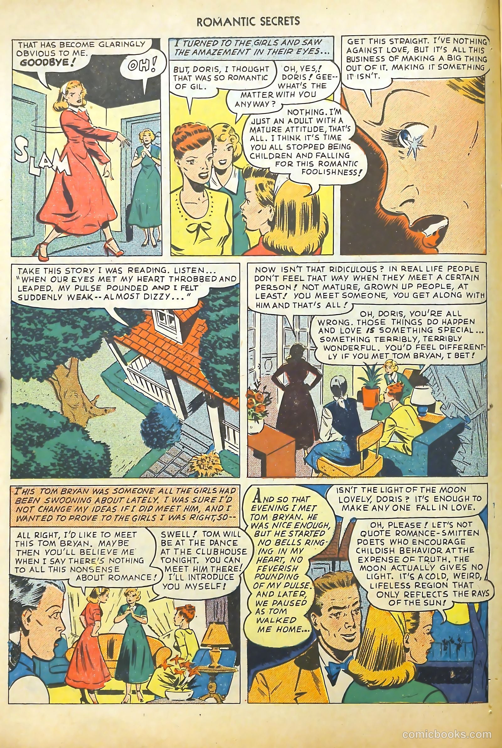 Romantic Secrets #1 (1949) — page 18 of 52