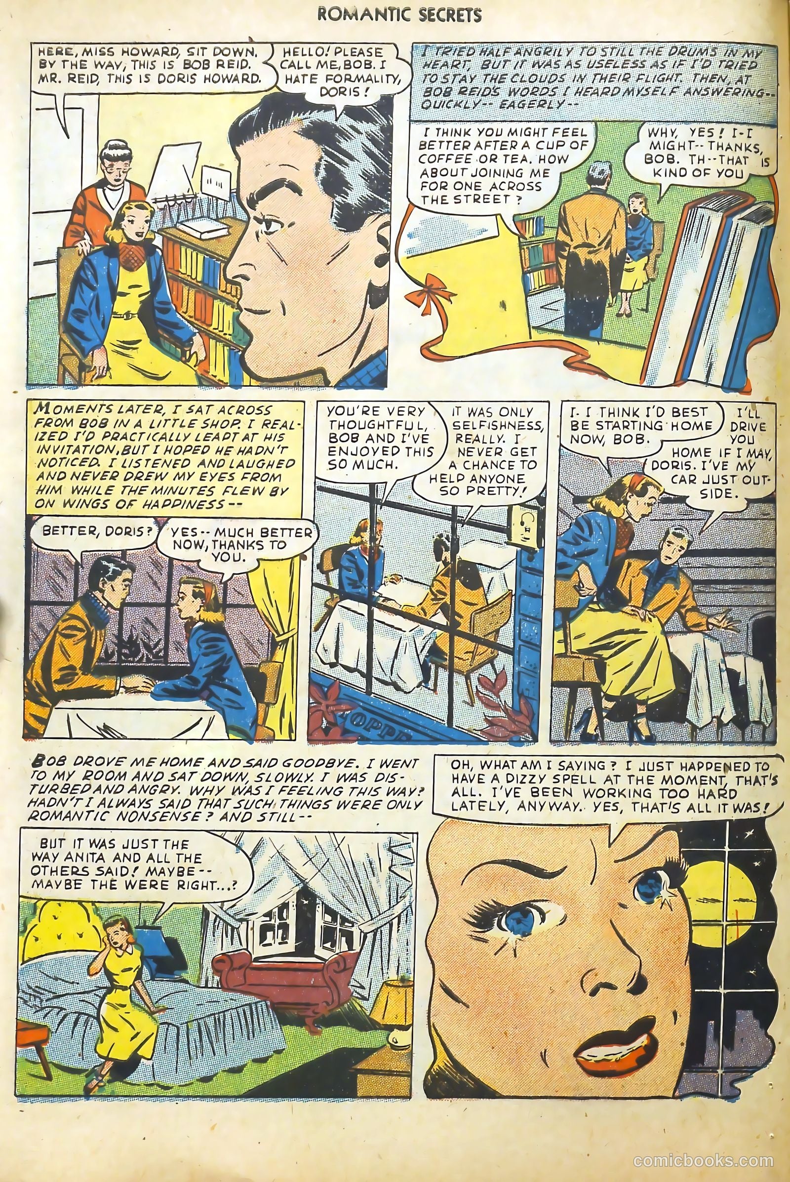 Romantic Secrets #1 (1949) — page 20 of 52
