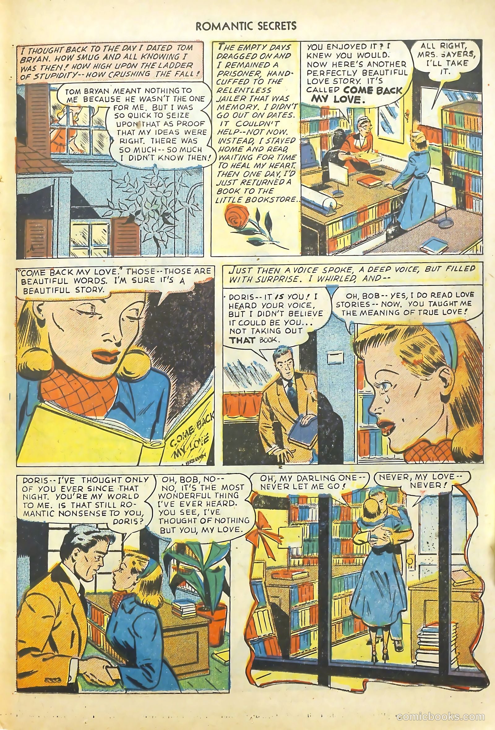 Romantic Secrets #1 (1949) — page 27 of 52