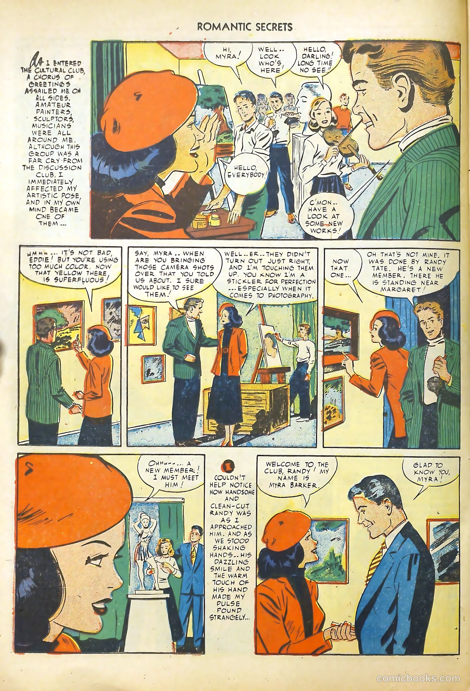 Romantic Secrets #1 (1949) — page 30 of 52