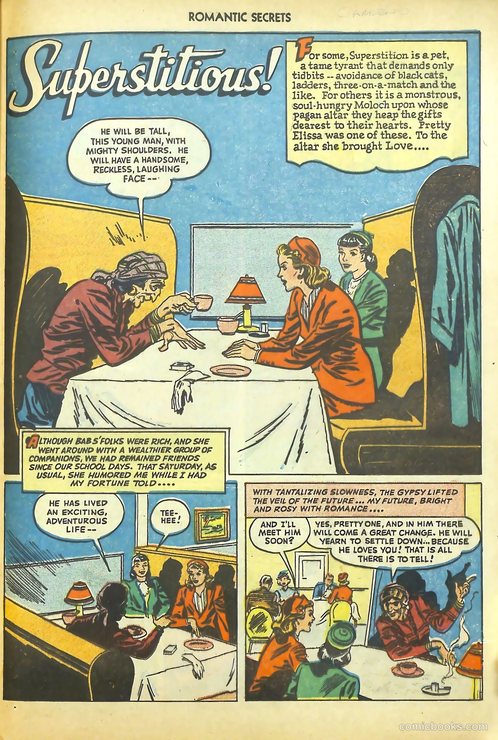 Romantic Secrets #1 (1949) — page 41 of 52