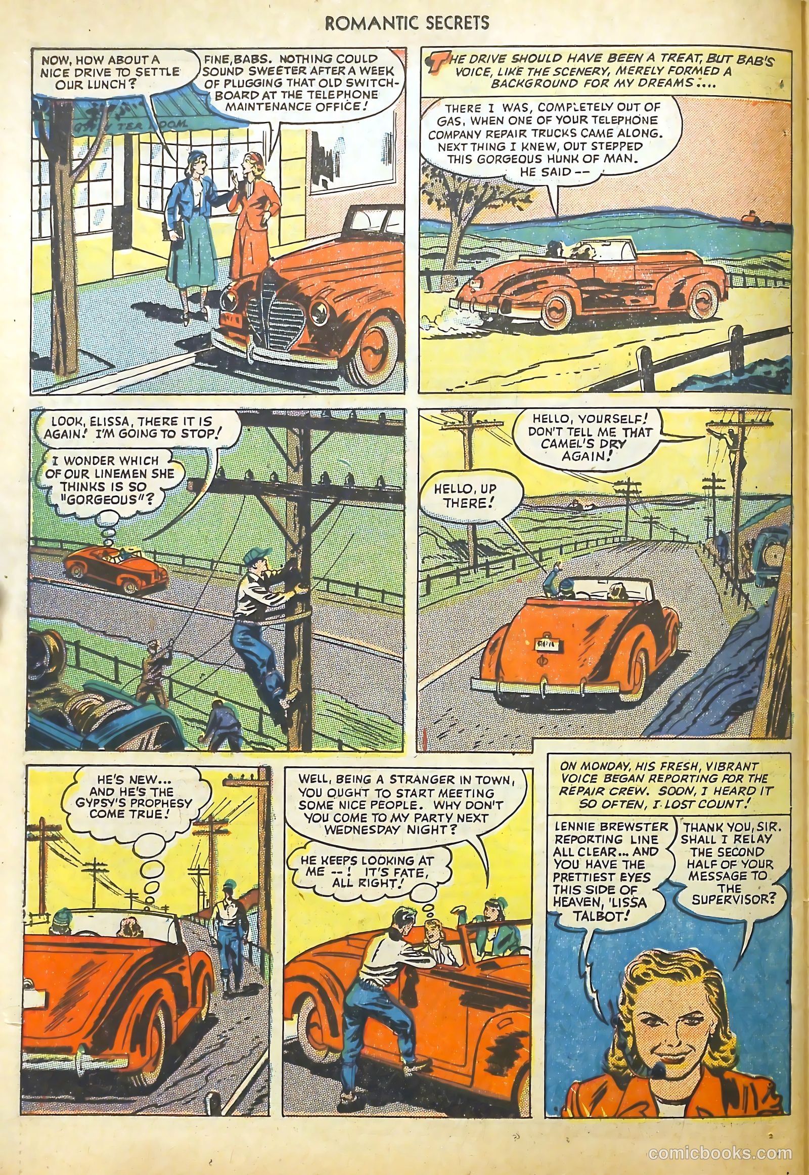 Romantic Secrets #1 (1949) — page 42 of 52