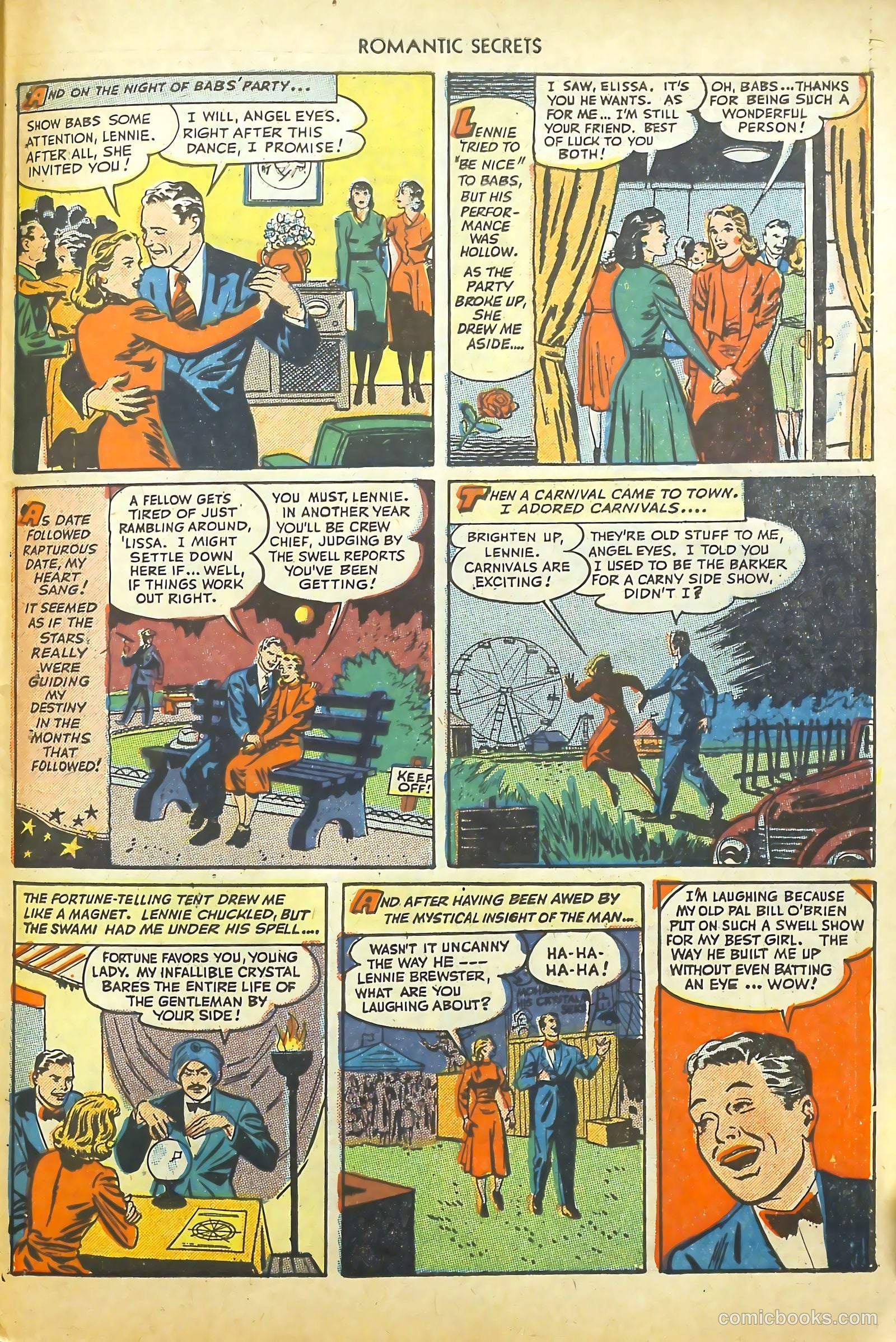 Romantic Secrets #1 (1949) — page 43 of 52