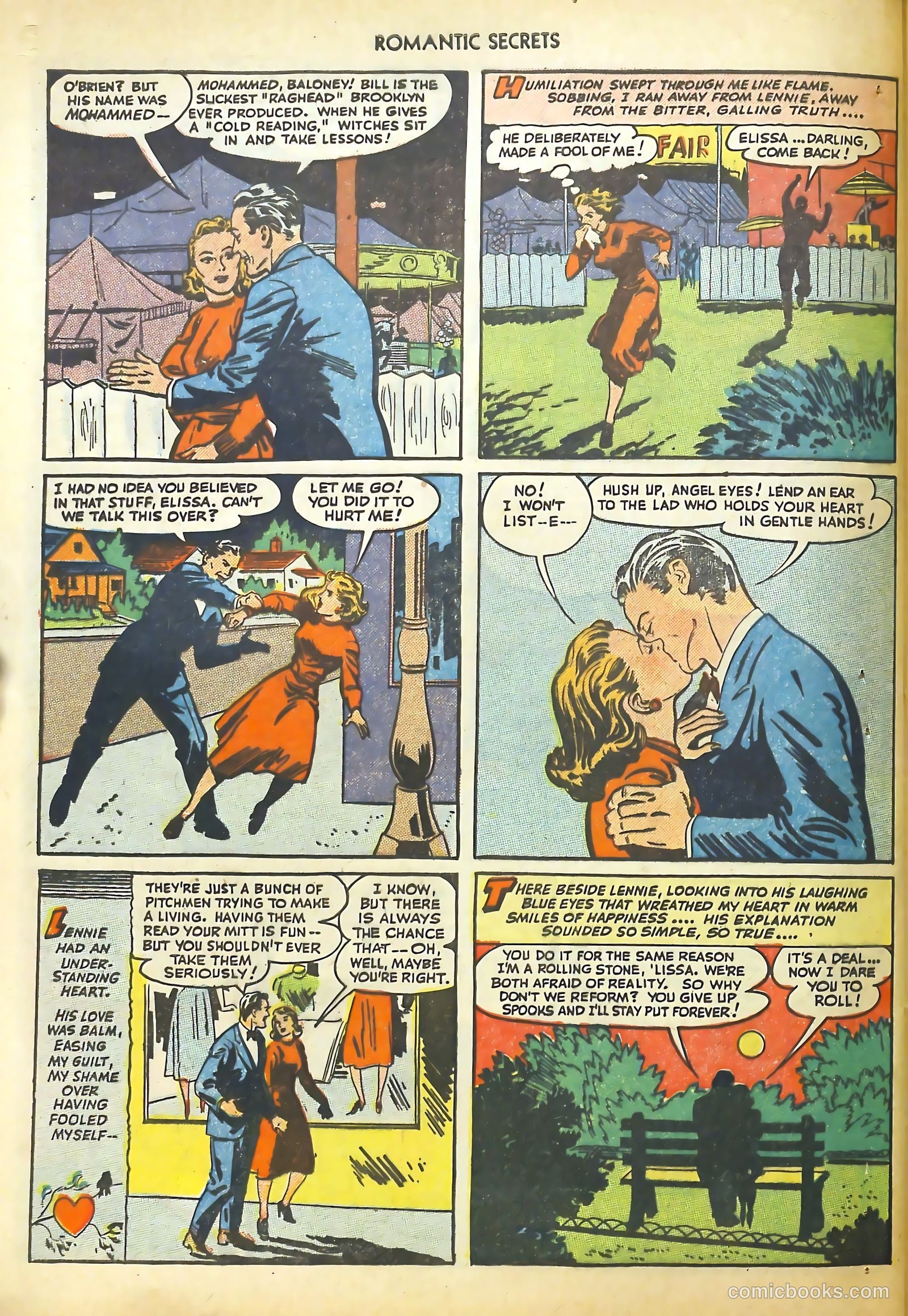 Romantic Secrets #1 (1949) — page 44 of 52