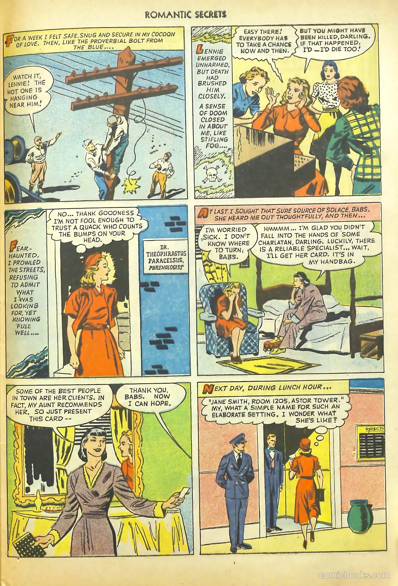Romantic Secrets #1 (1949) — page 45 of 52