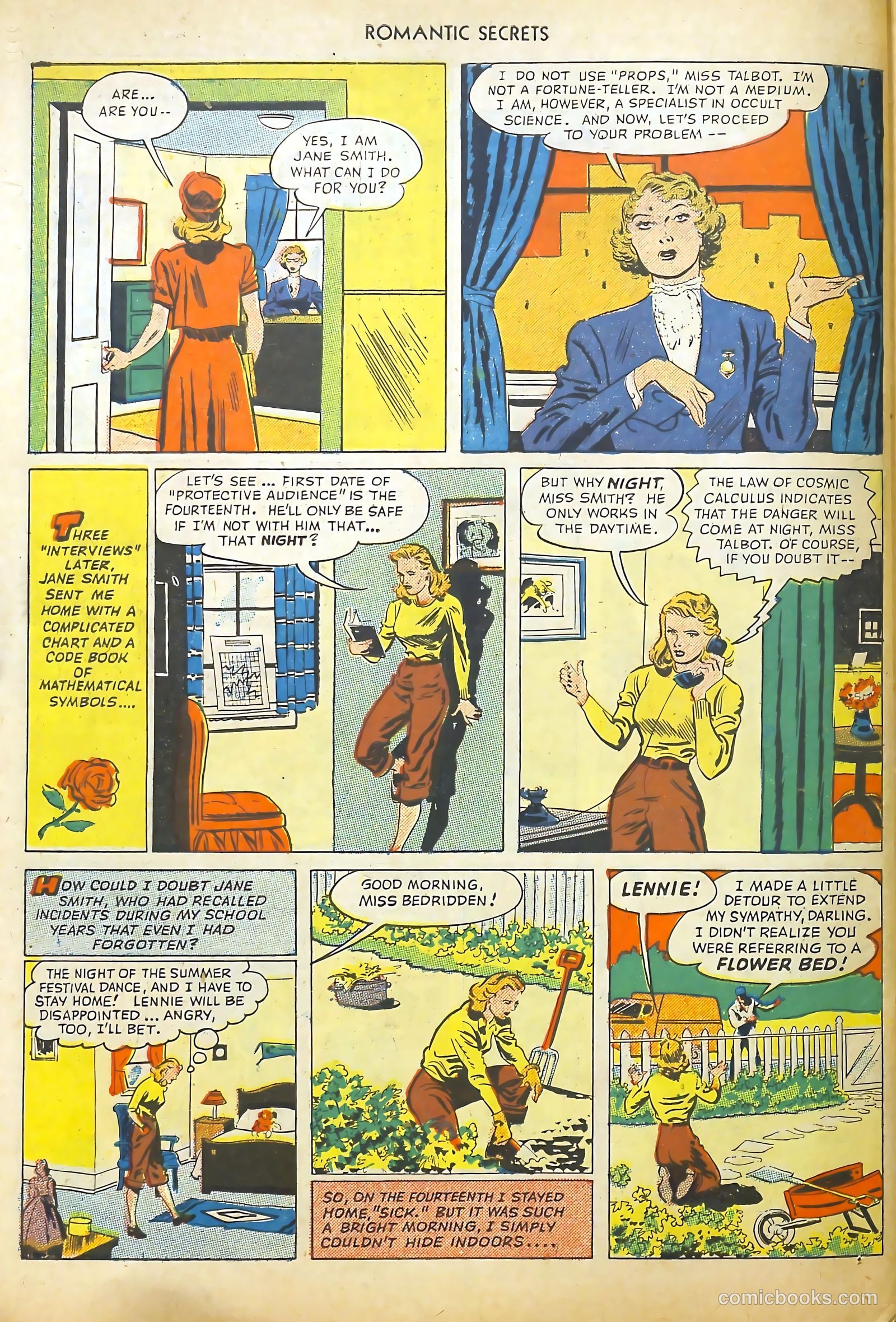 Romantic Secrets #1 (1949) — page 46 of 52