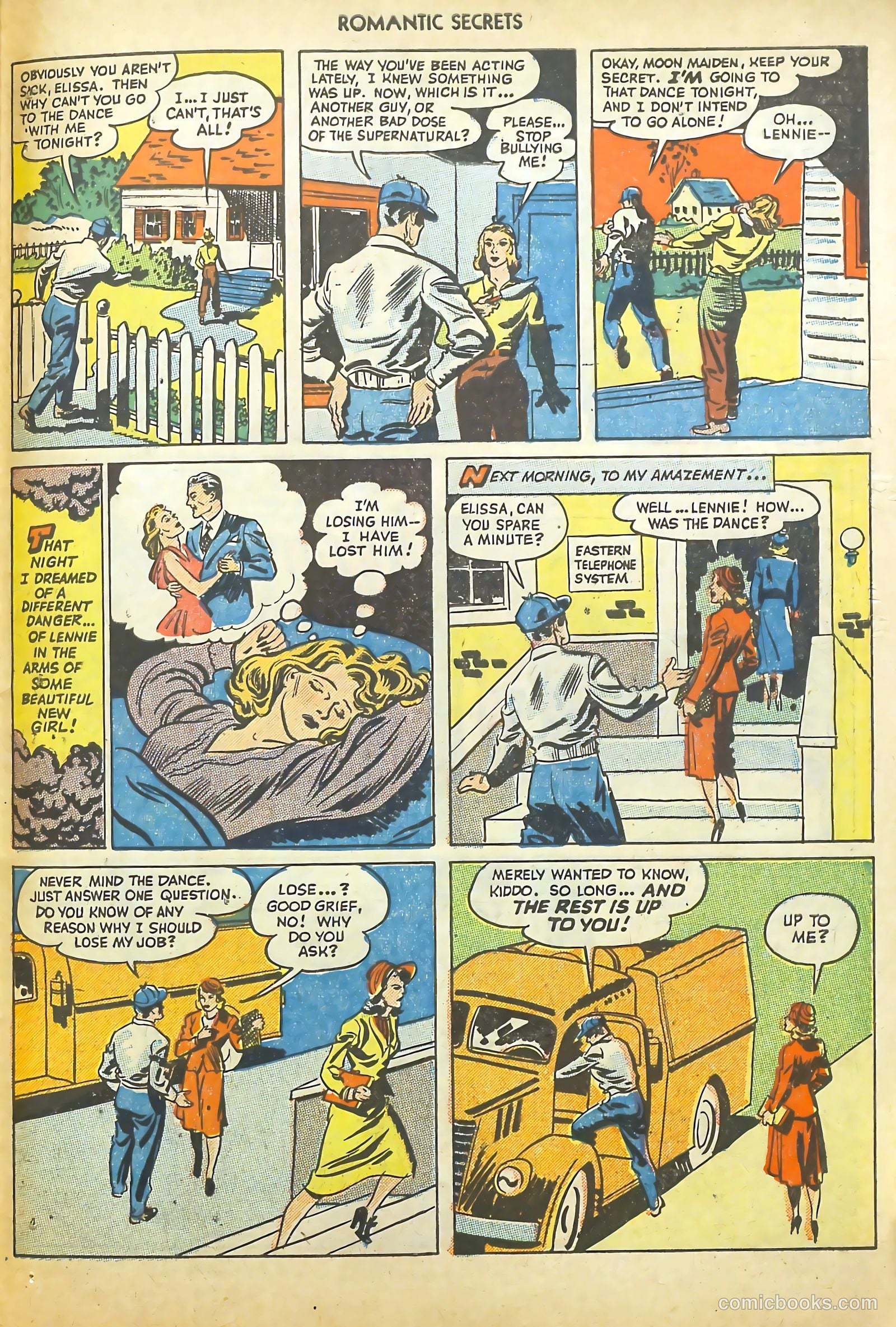 Romantic Secrets #1 (1949) — page 47 of 52