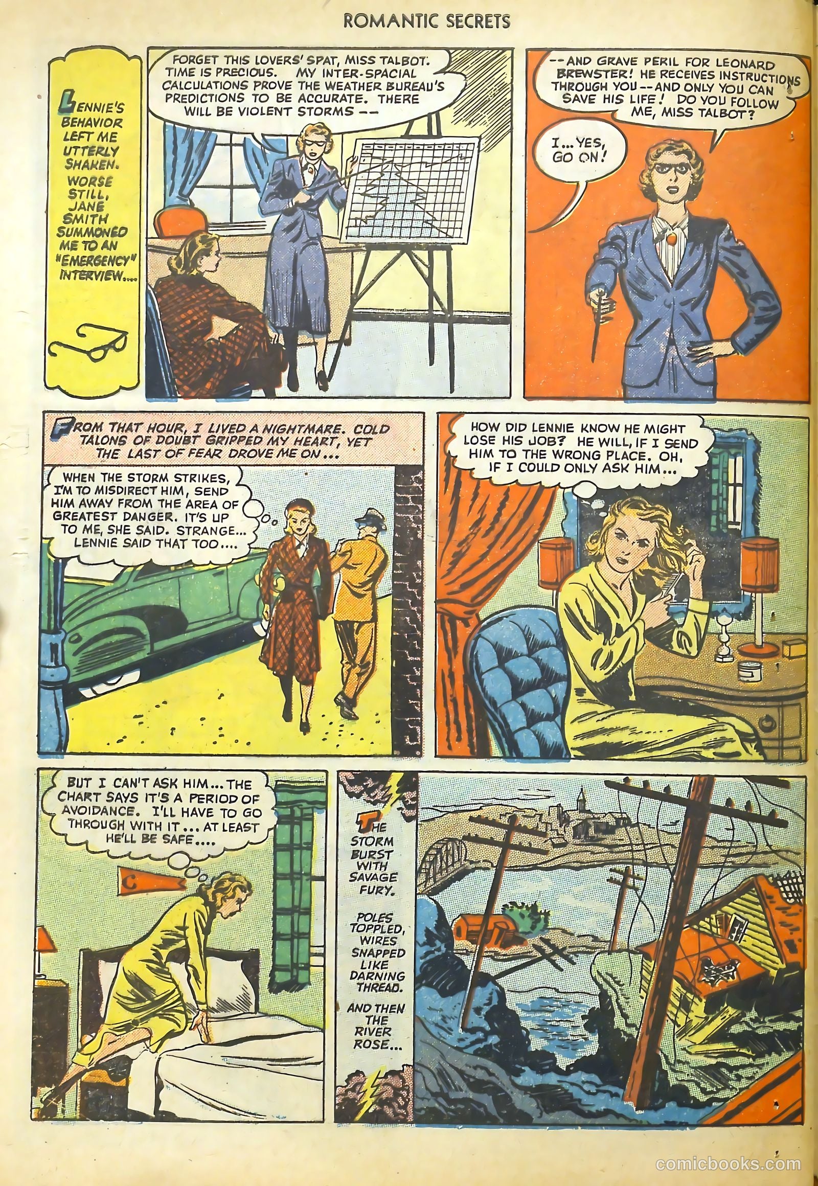 Romantic Secrets #1 (1949) — page 48 of 52