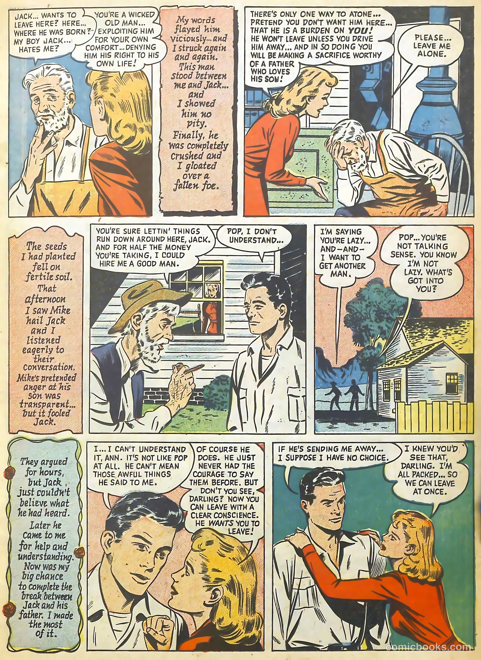 Romantic Secrets #10 (1950) — page 7 of 36