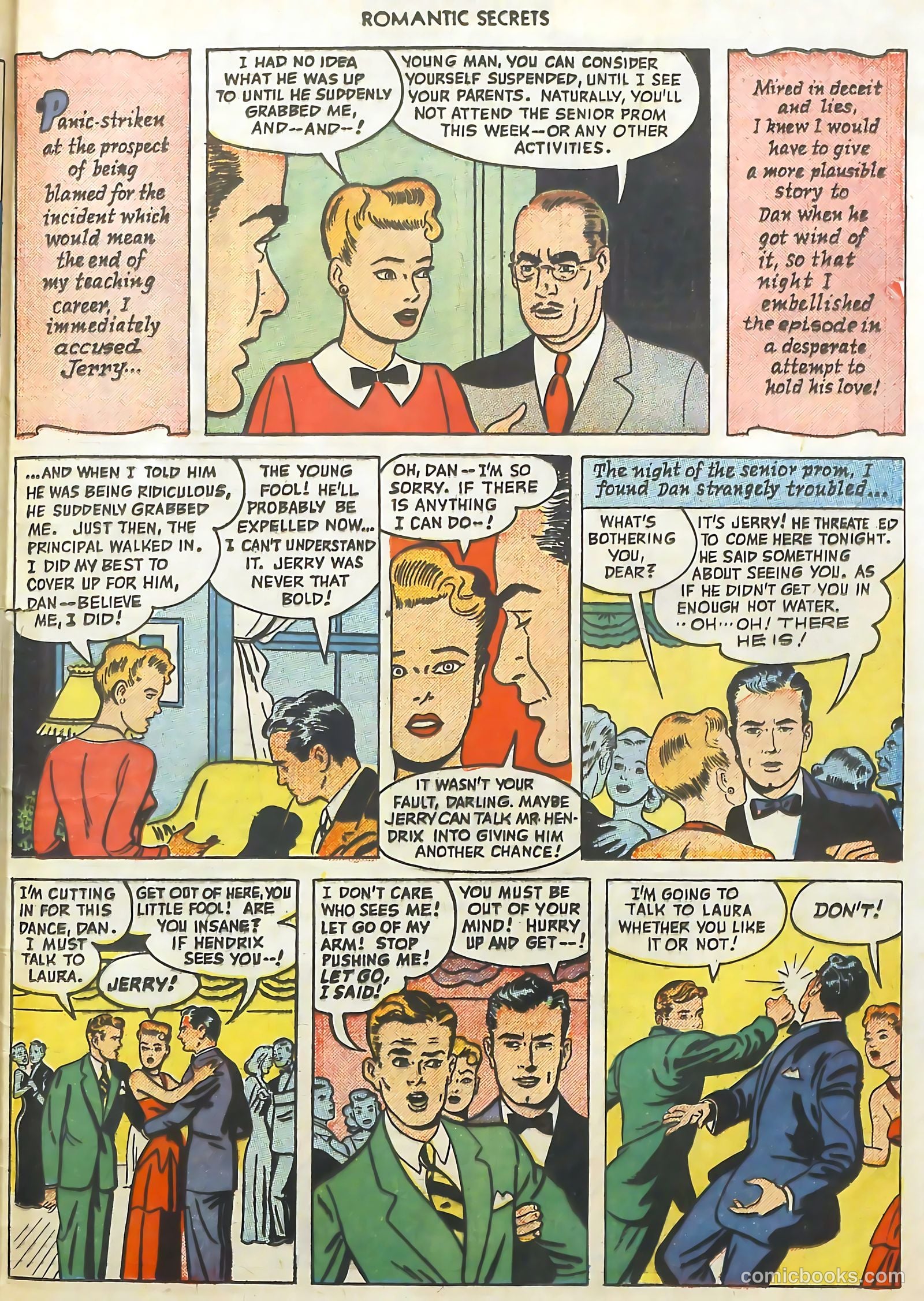 Romantic Secrets #11 (1950) — page 34 of 48