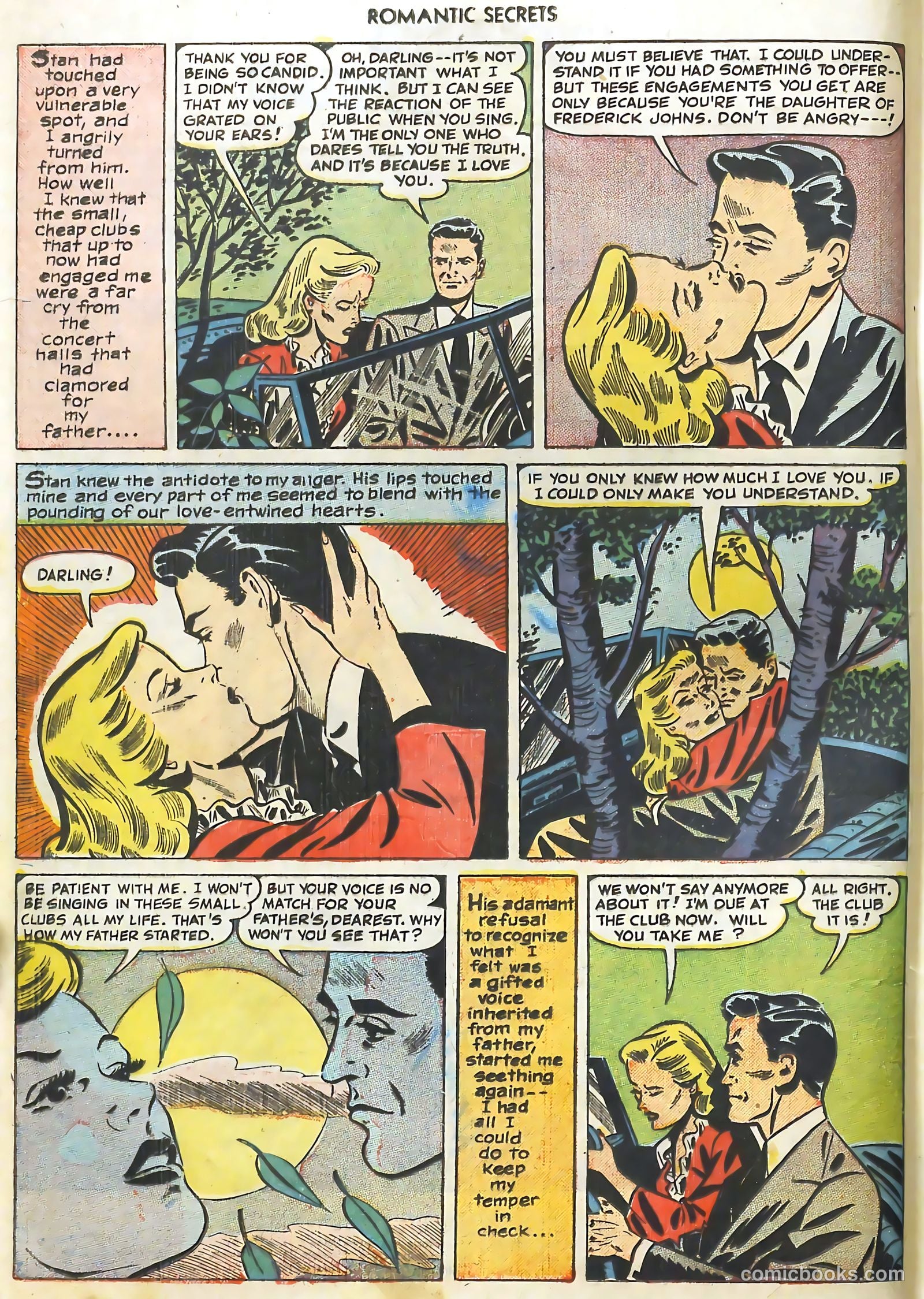 Romantic Secrets #11 (1950) — page 39 of 48