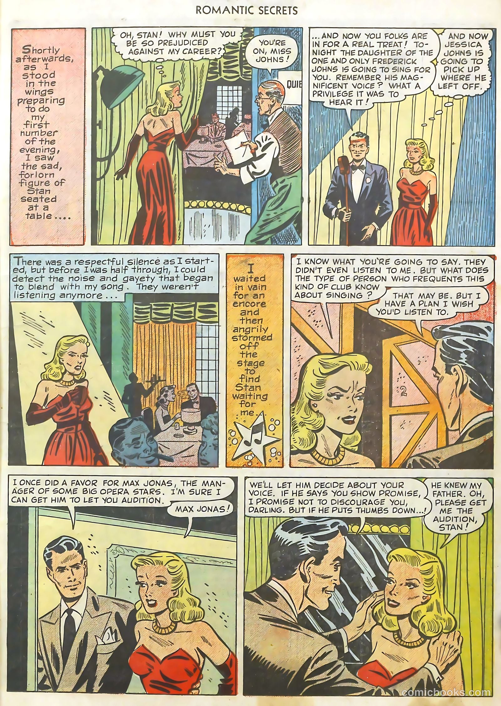 Romantic Secrets #11 (1950) — page 40 of 48