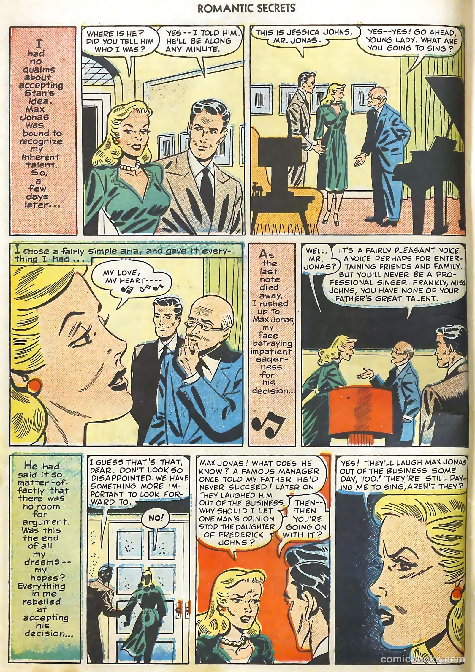 Romantic Secrets #11 (1950) — page 41 of 48