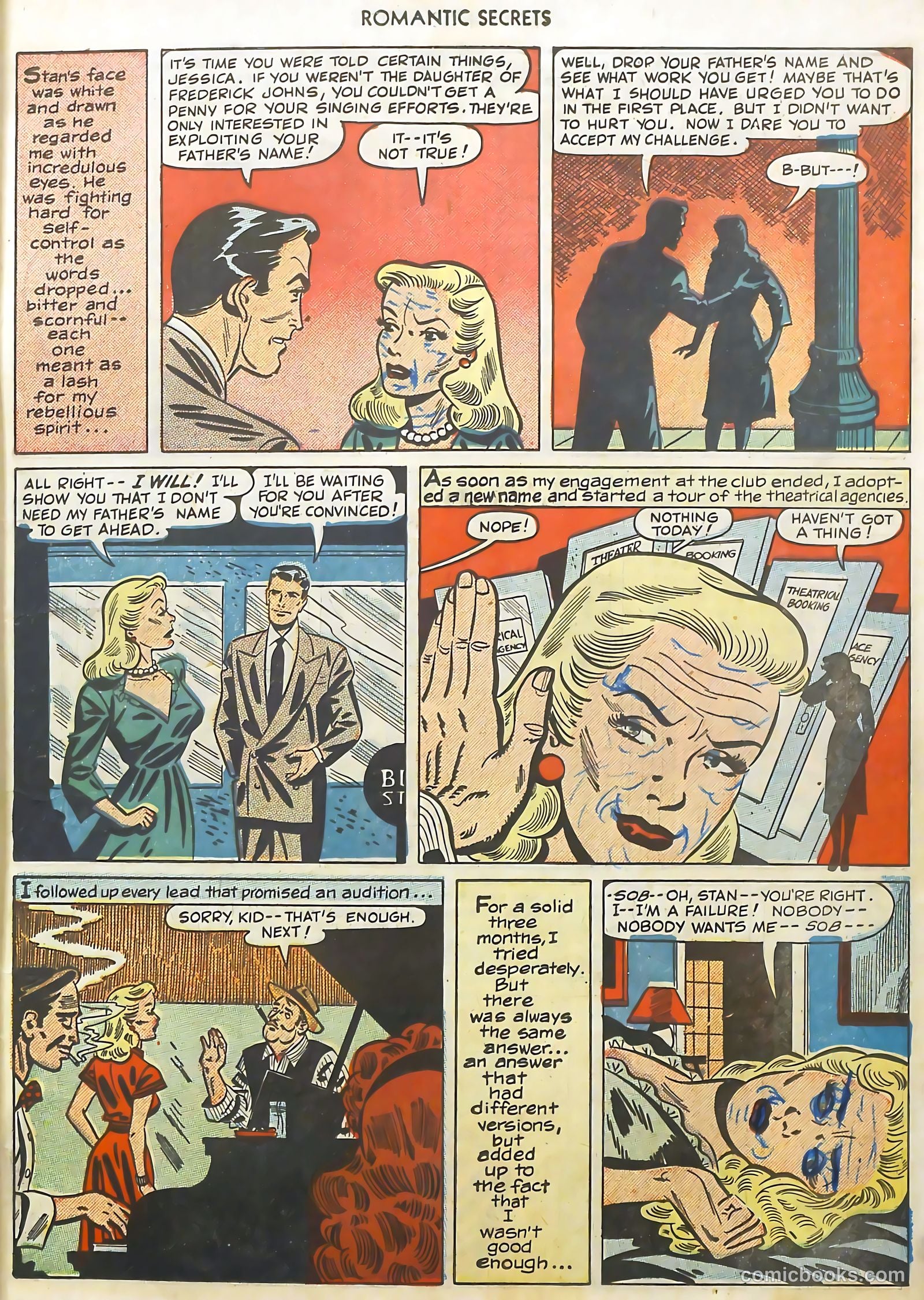 Romantic Secrets #11 (1950) — page 42 of 48