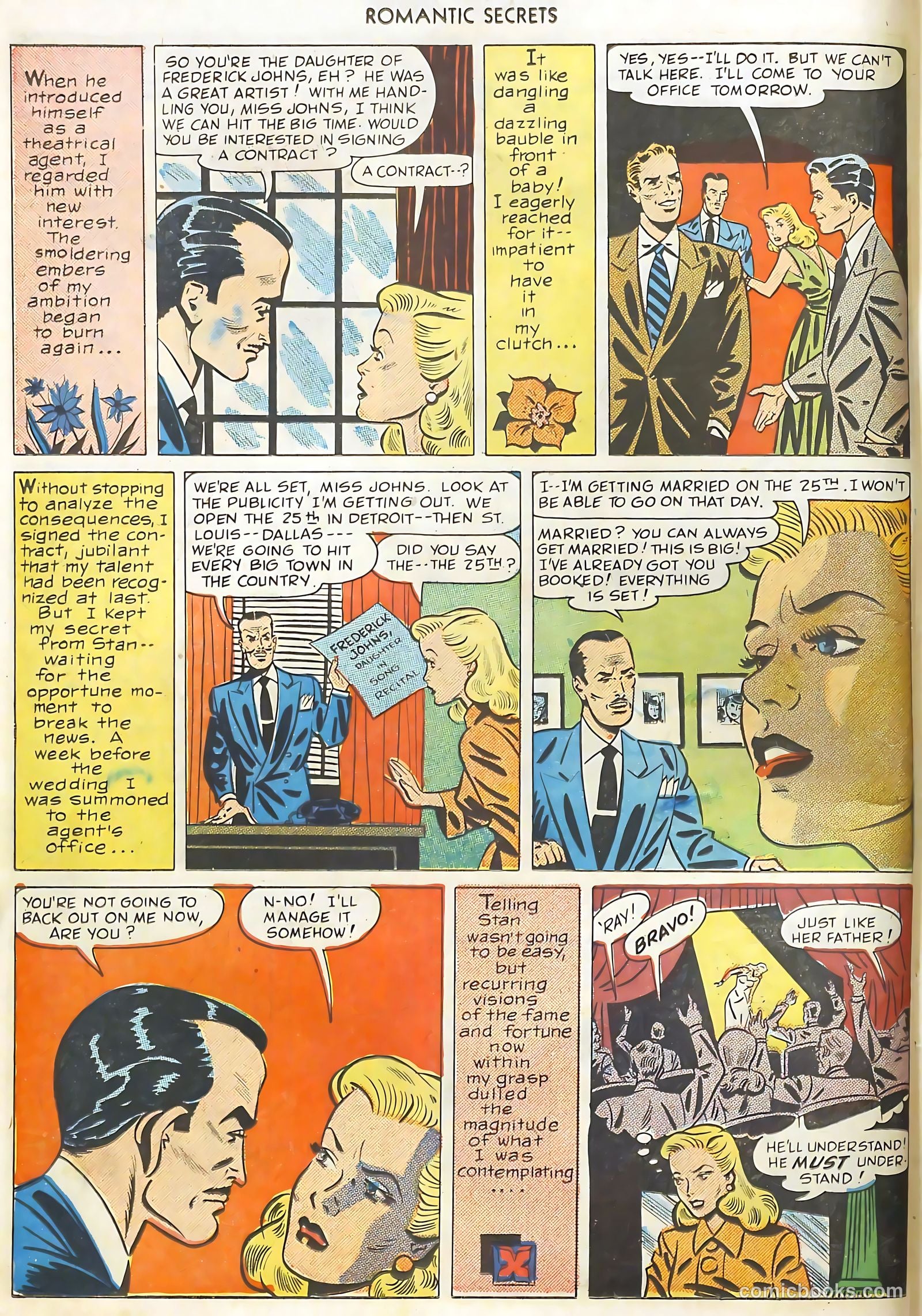 Romantic Secrets #11 (1950) — page 45 of 48