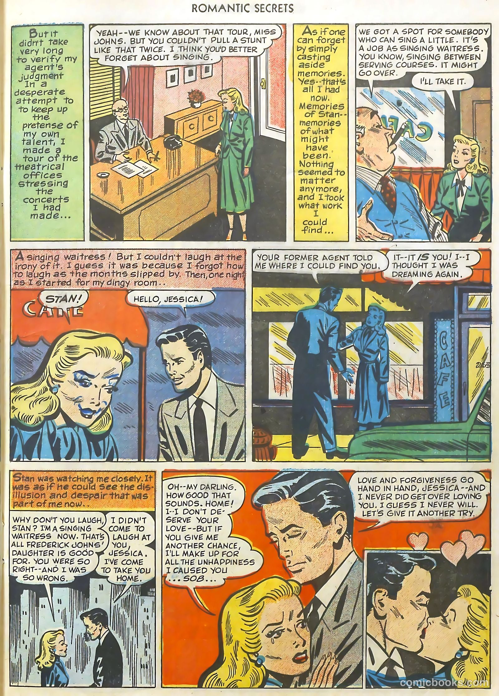 Romantic Secrets #11 (1950) — page 48 of 48