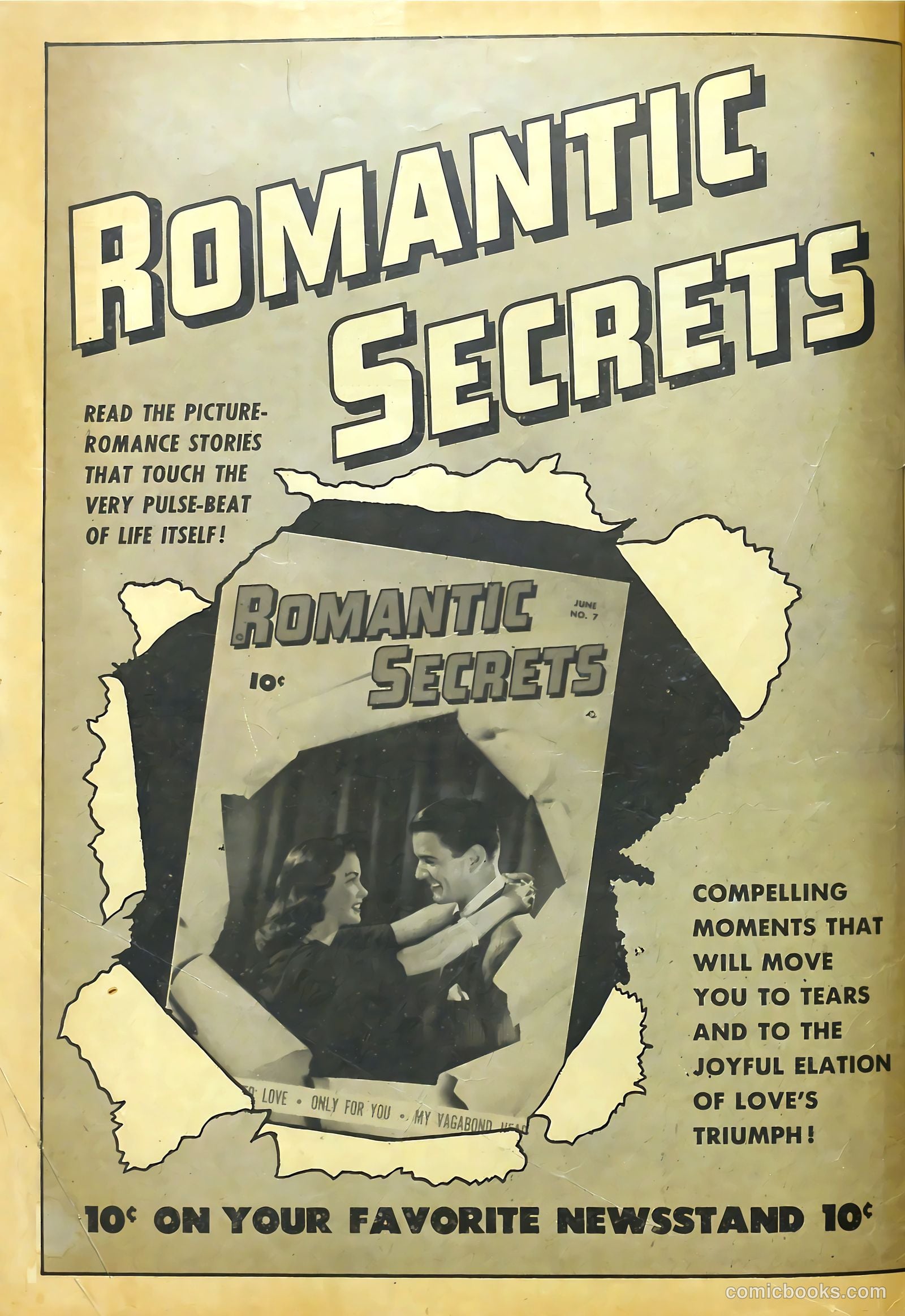 Romantic Secrets #13 (1950) — page 3 of 37