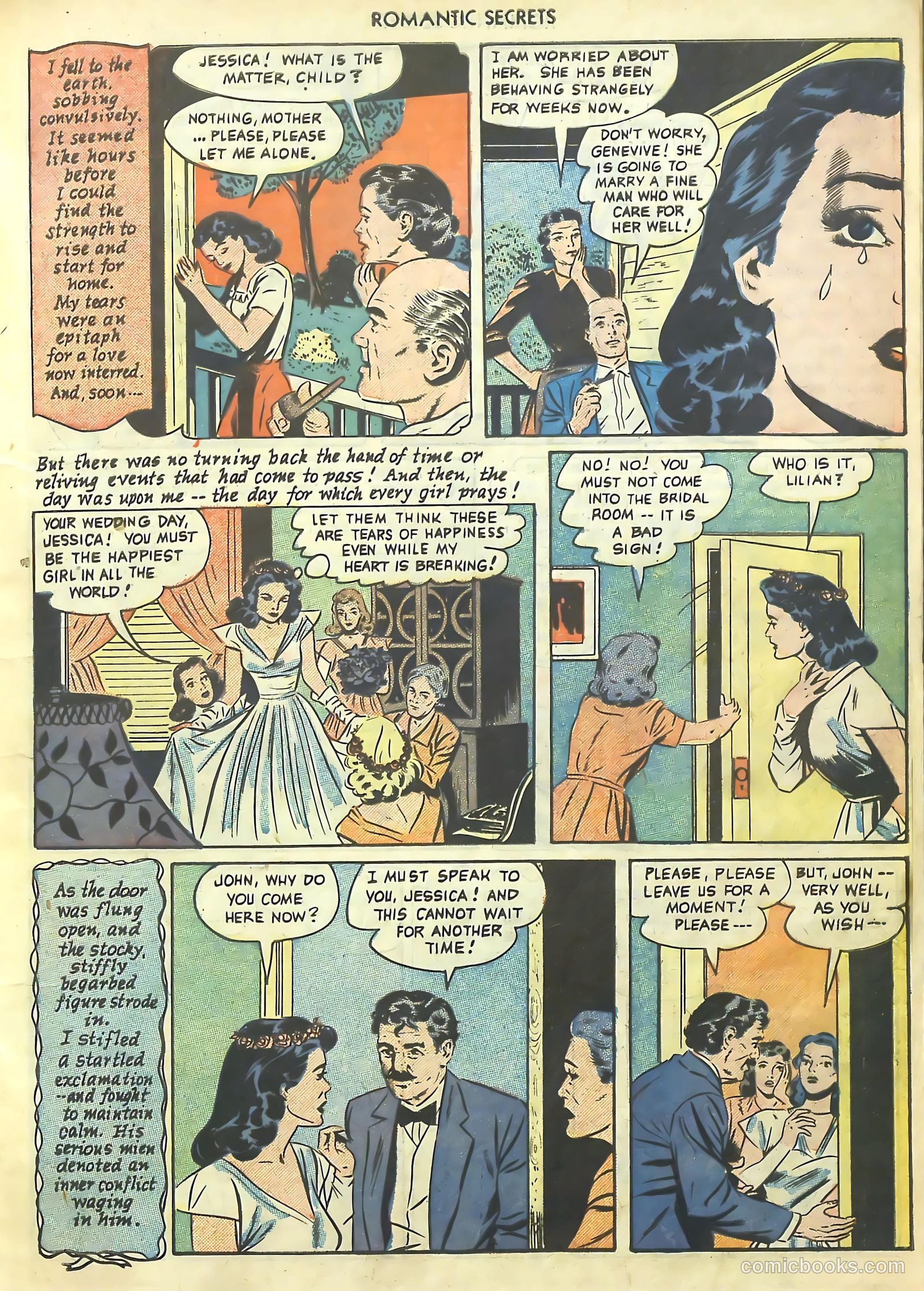Romantic Secrets #13 (1950) — page 12 of 37