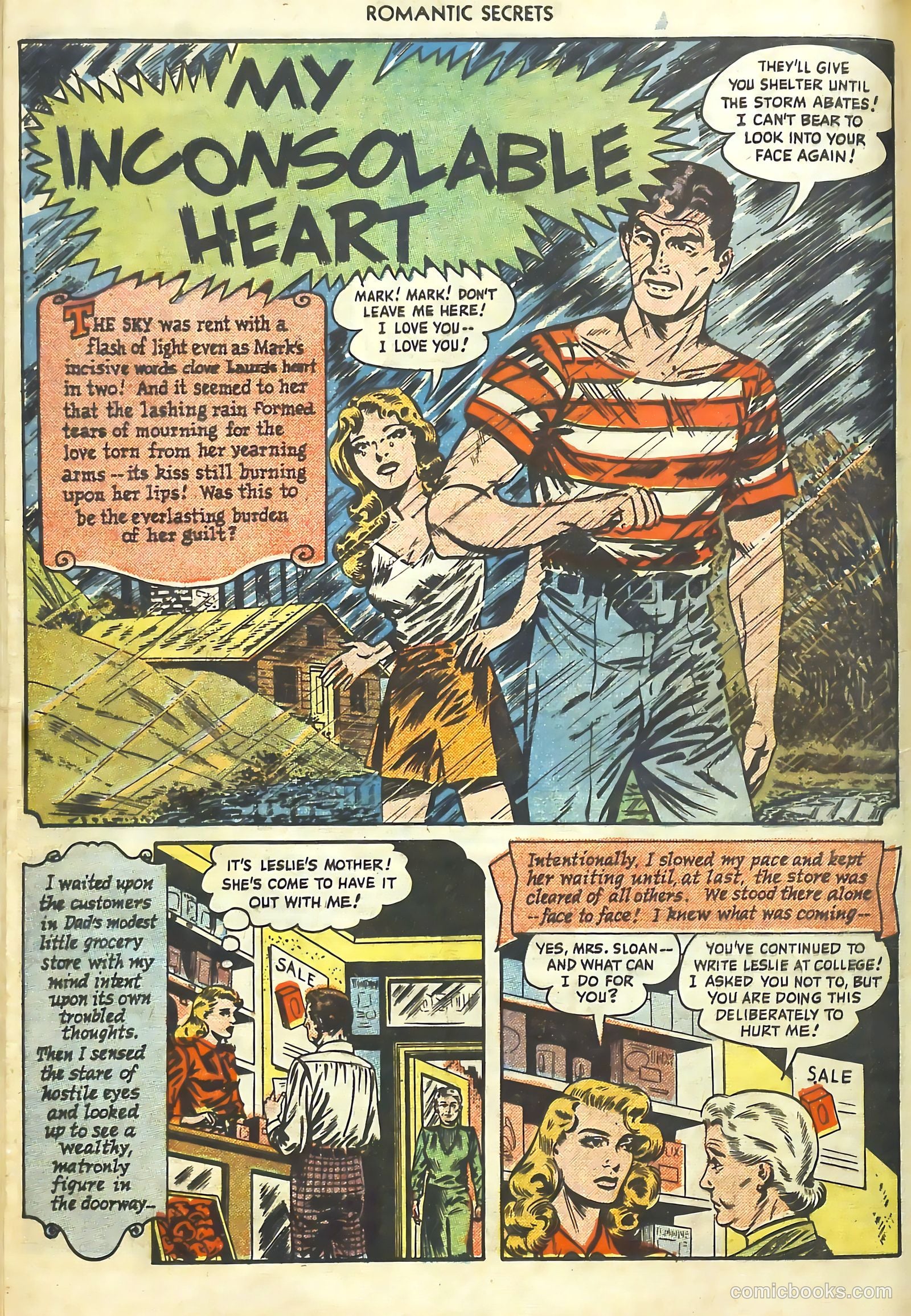 Romantic Secrets #13 (1950) — page 15 of 37