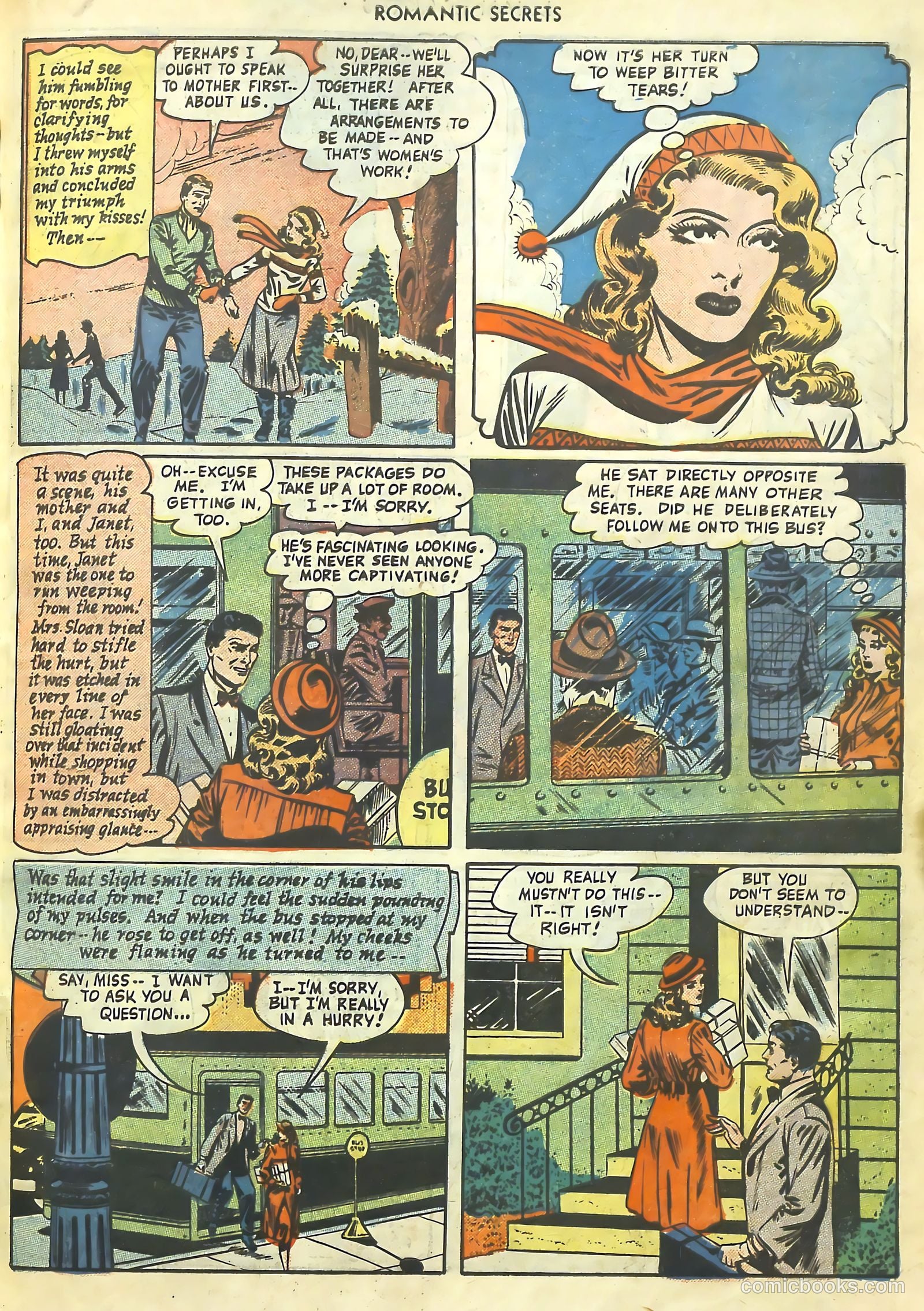 Romantic Secrets #13 (1950) — page 20 of 37