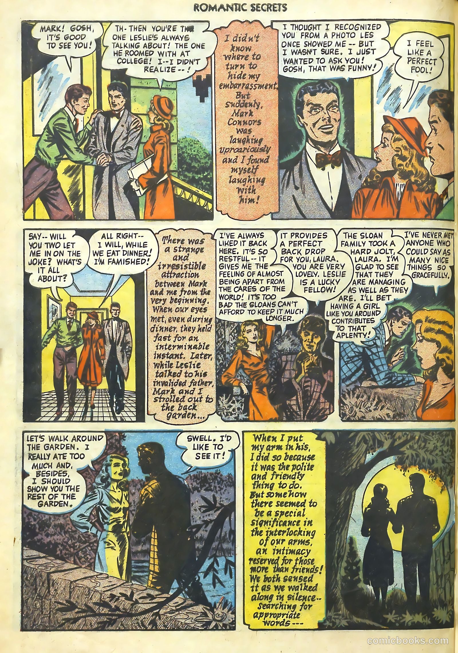 Romantic Secrets #13 (1950) — page 21 of 37