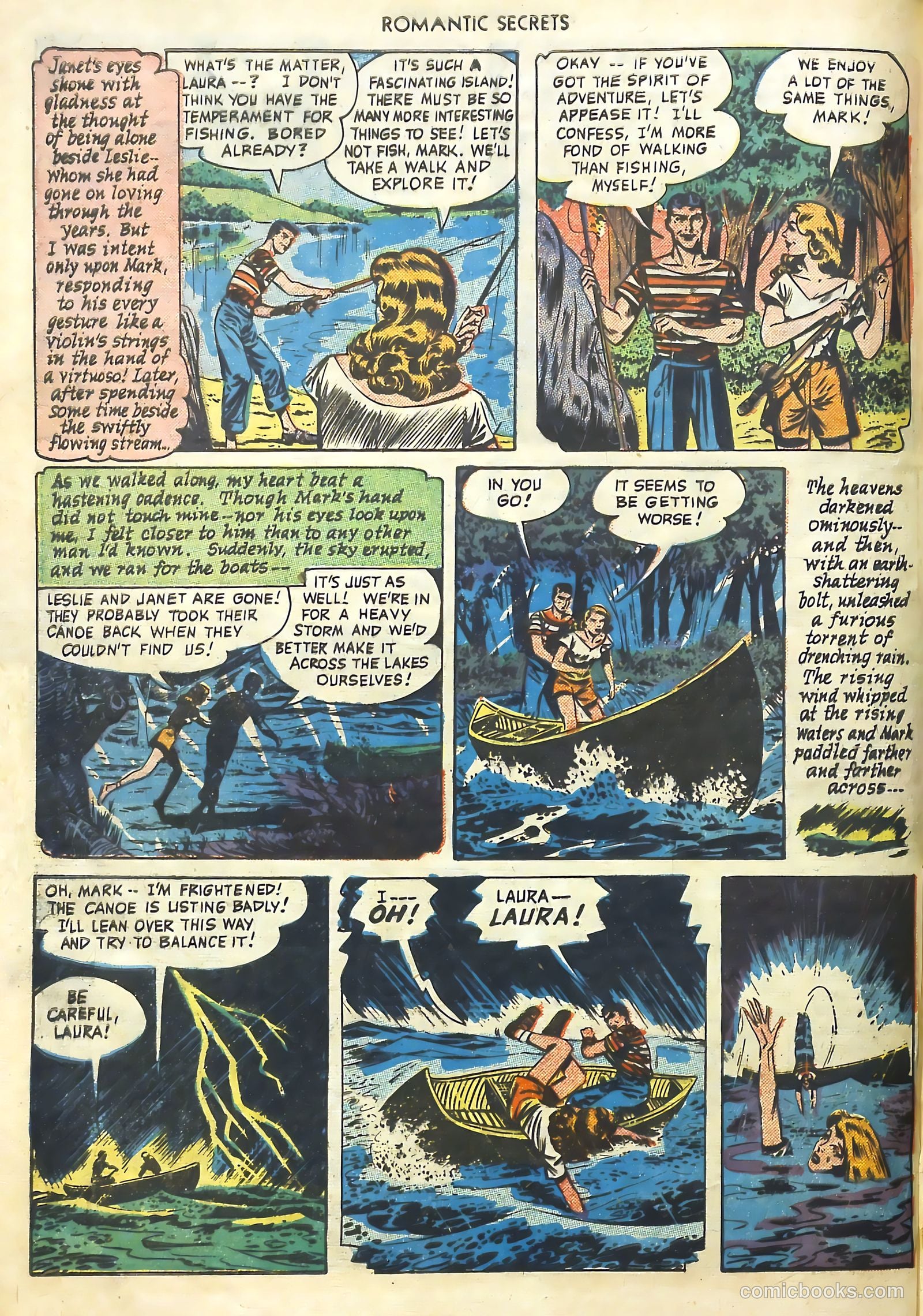 Romantic Secrets #13 (1950) — page 23 of 37
