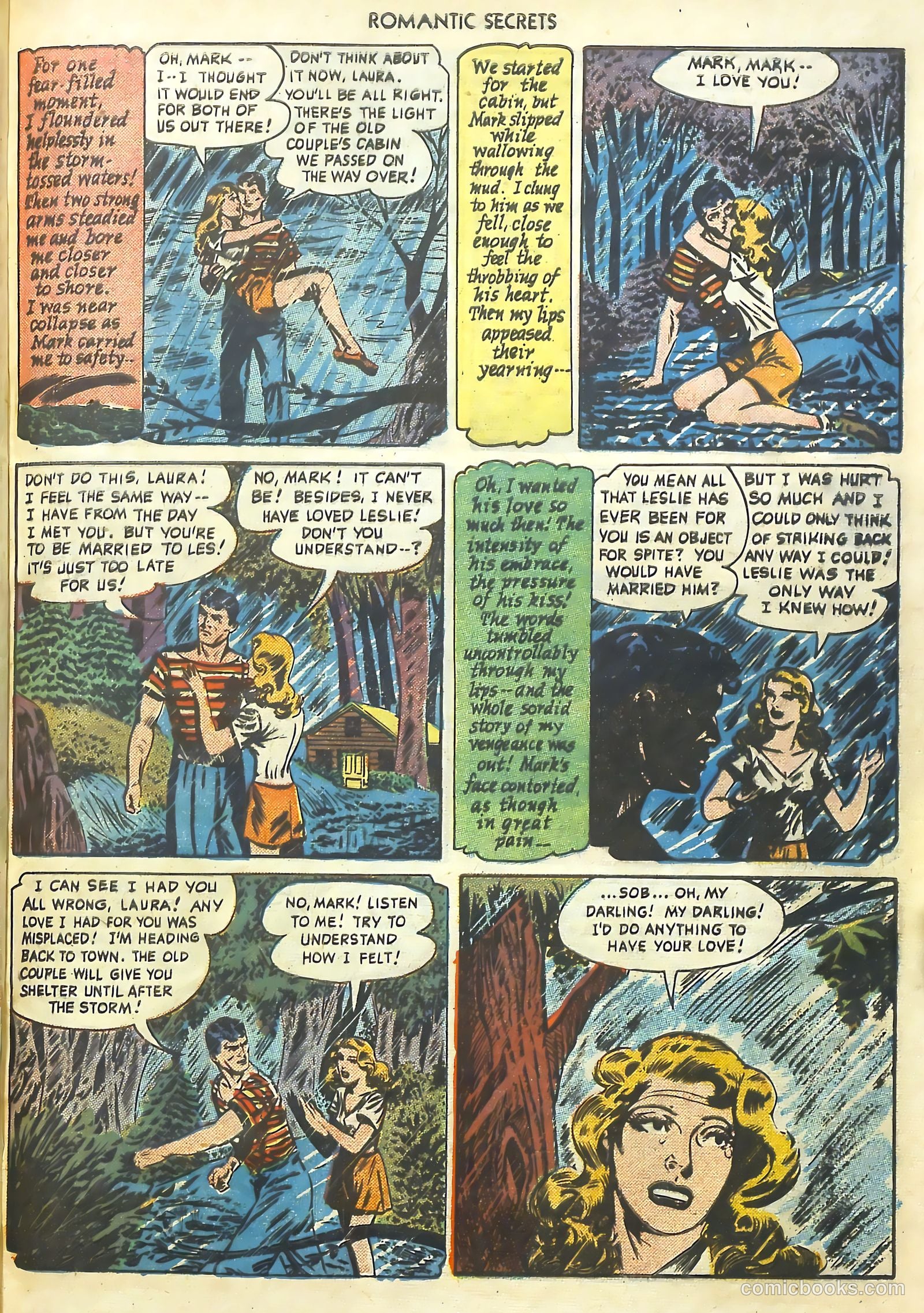 Romantic Secrets #13 (1950) — page 24 of 37