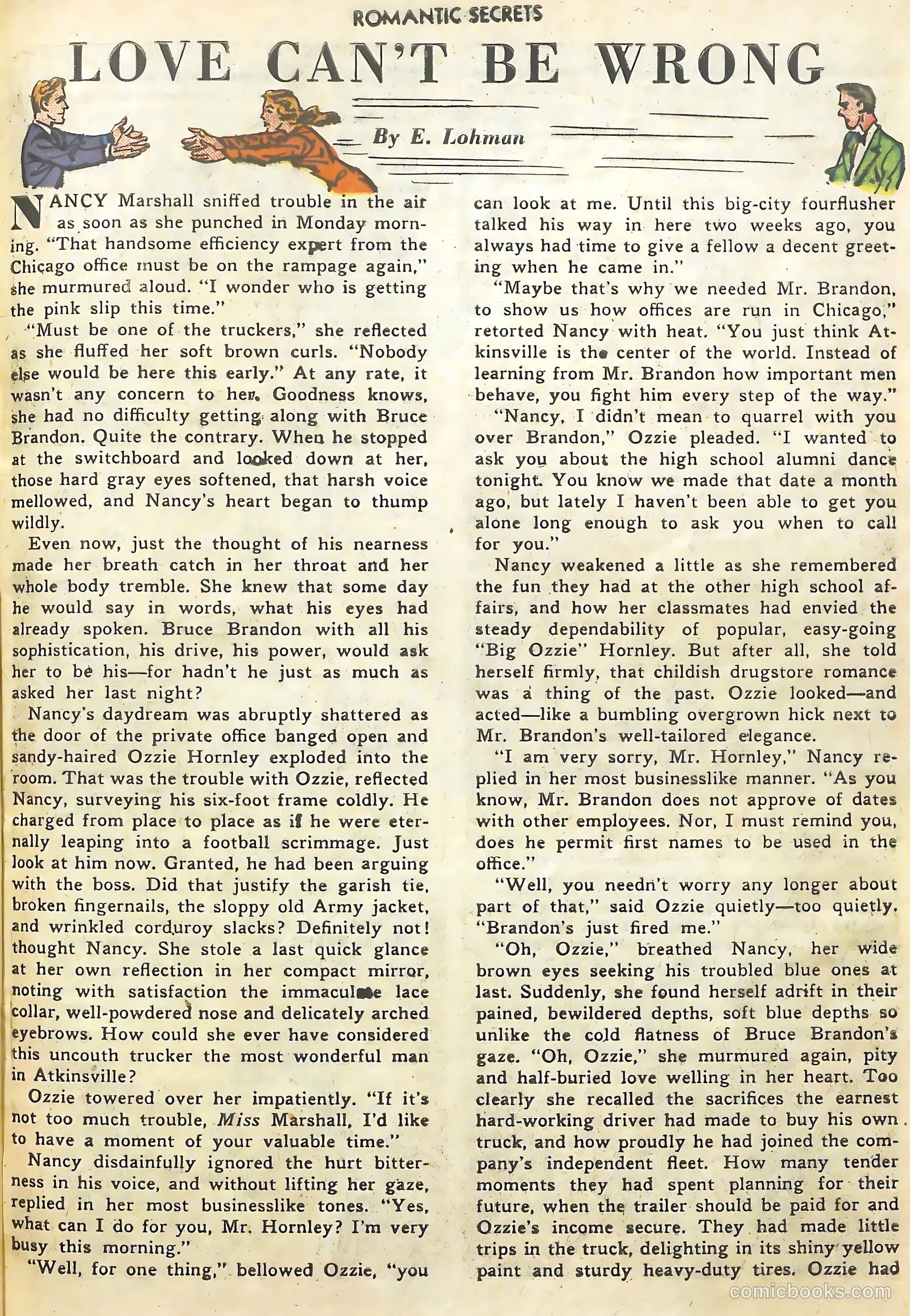 Romantic Secrets #13 (1950) — page 26 of 37