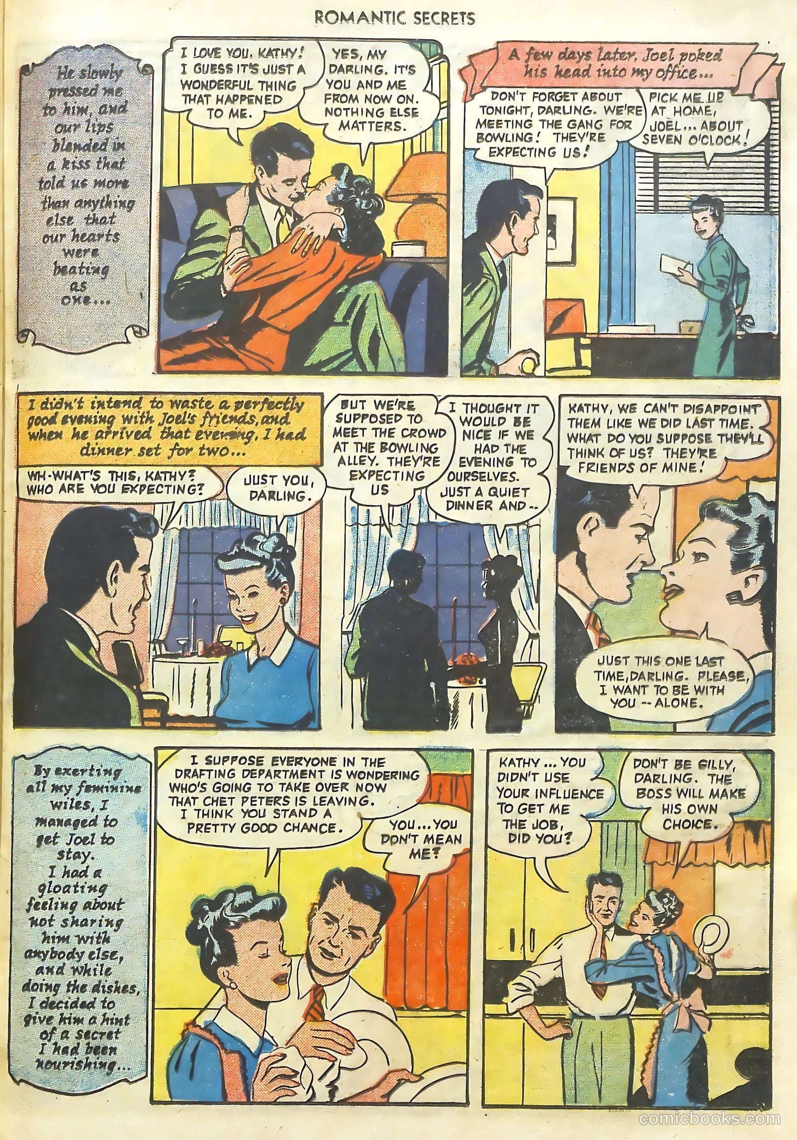 Romantic Secrets #13 (1950) — page 32 of 37