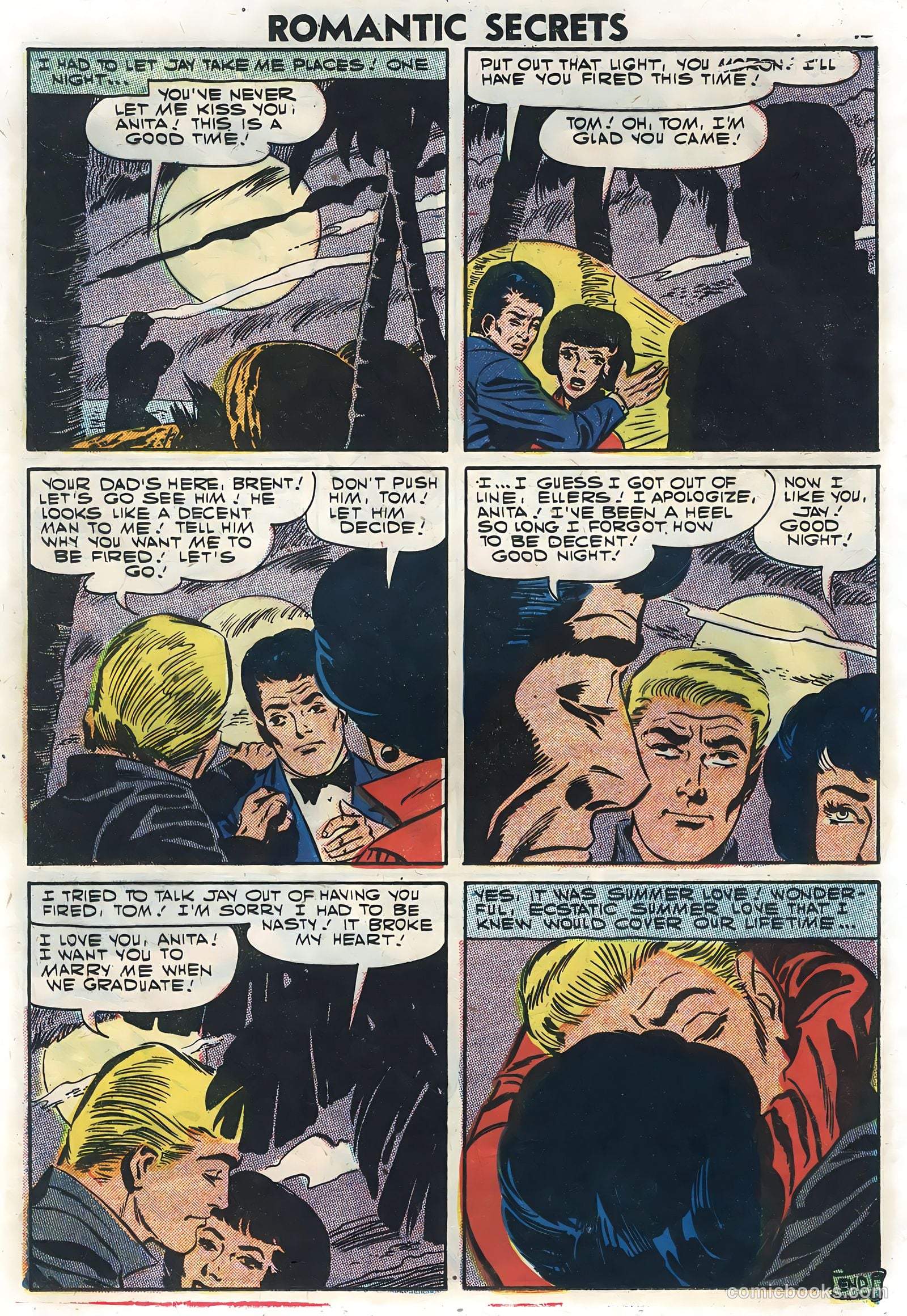 Romantic Secrets #13 (1957) — page 12 of 36