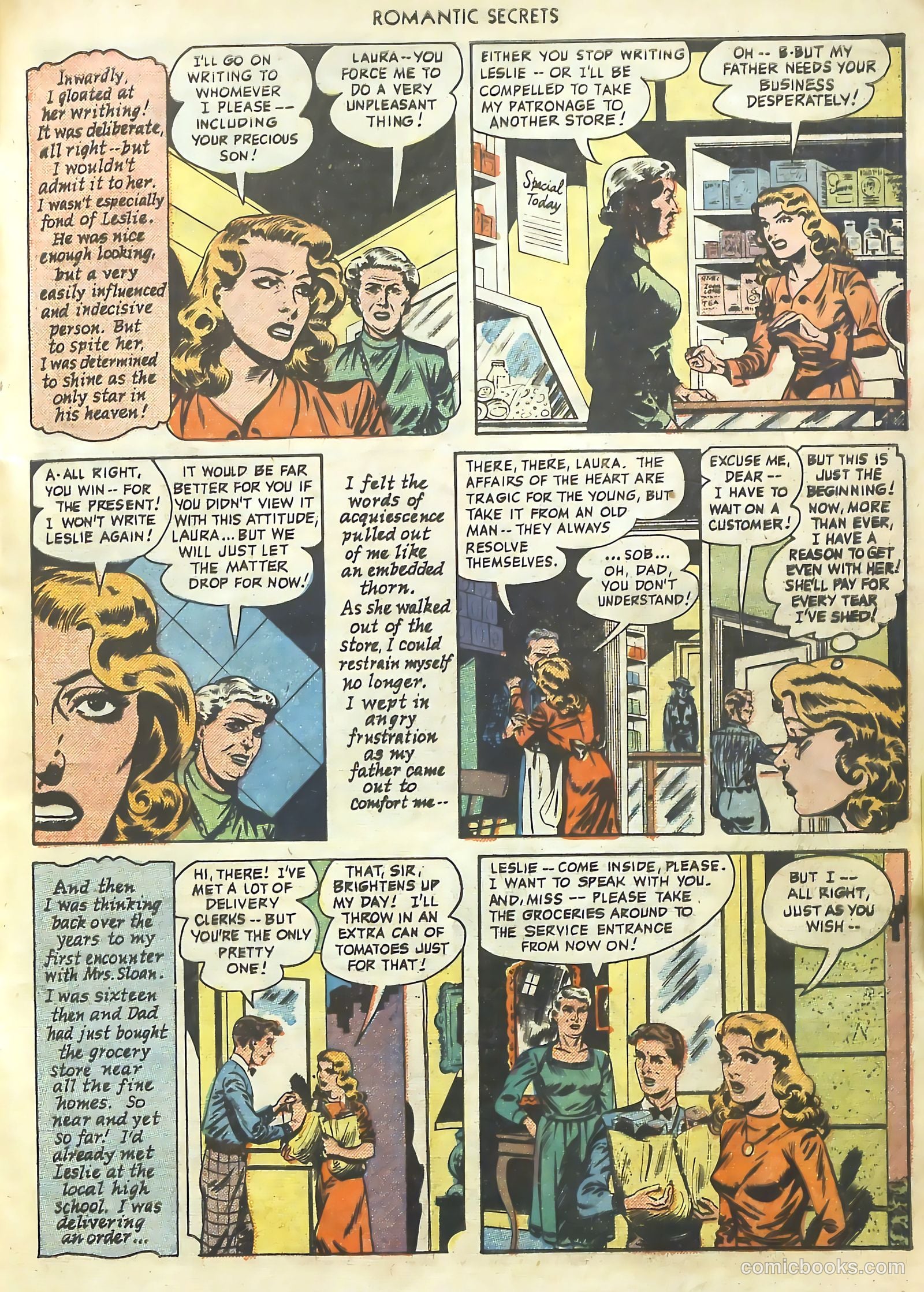 Romantic Secrets #13 (1957) — page 16 of 36