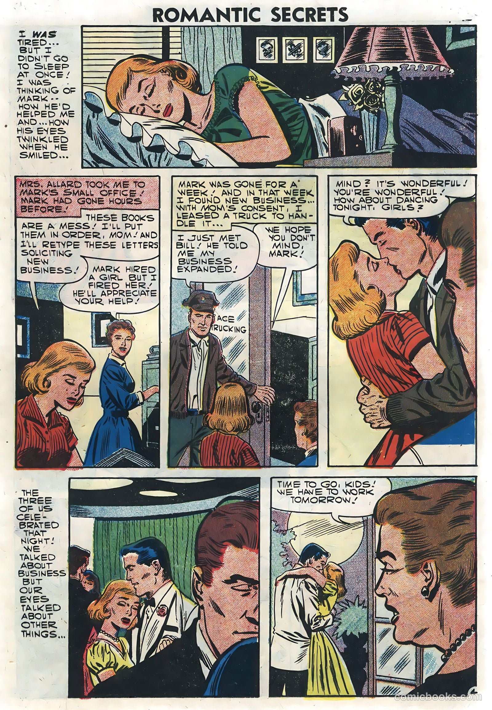 Romantic Secrets #13 (1957) — page 17 of 36