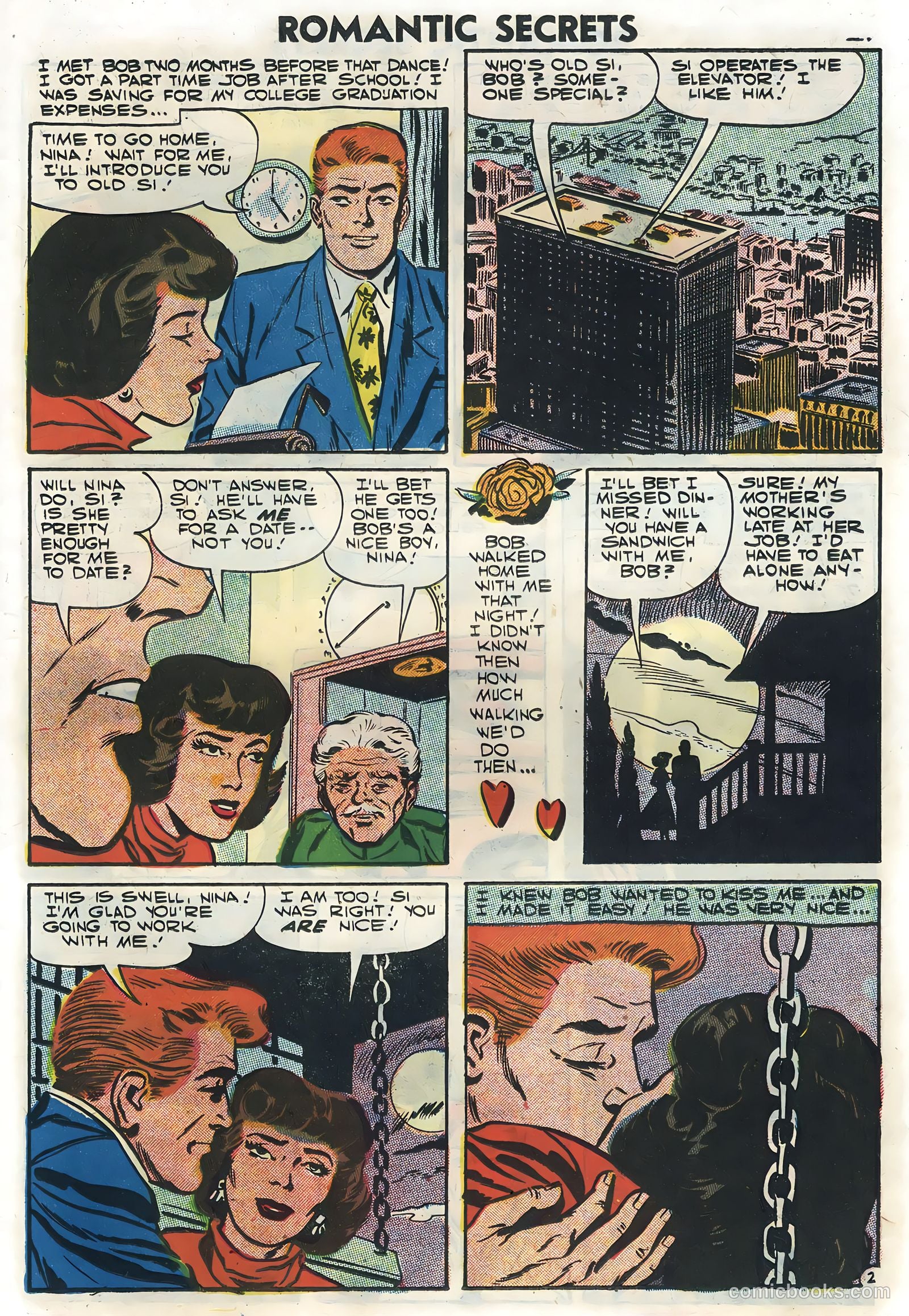 Romantic Secrets #13 (1957) — page 23 of 36