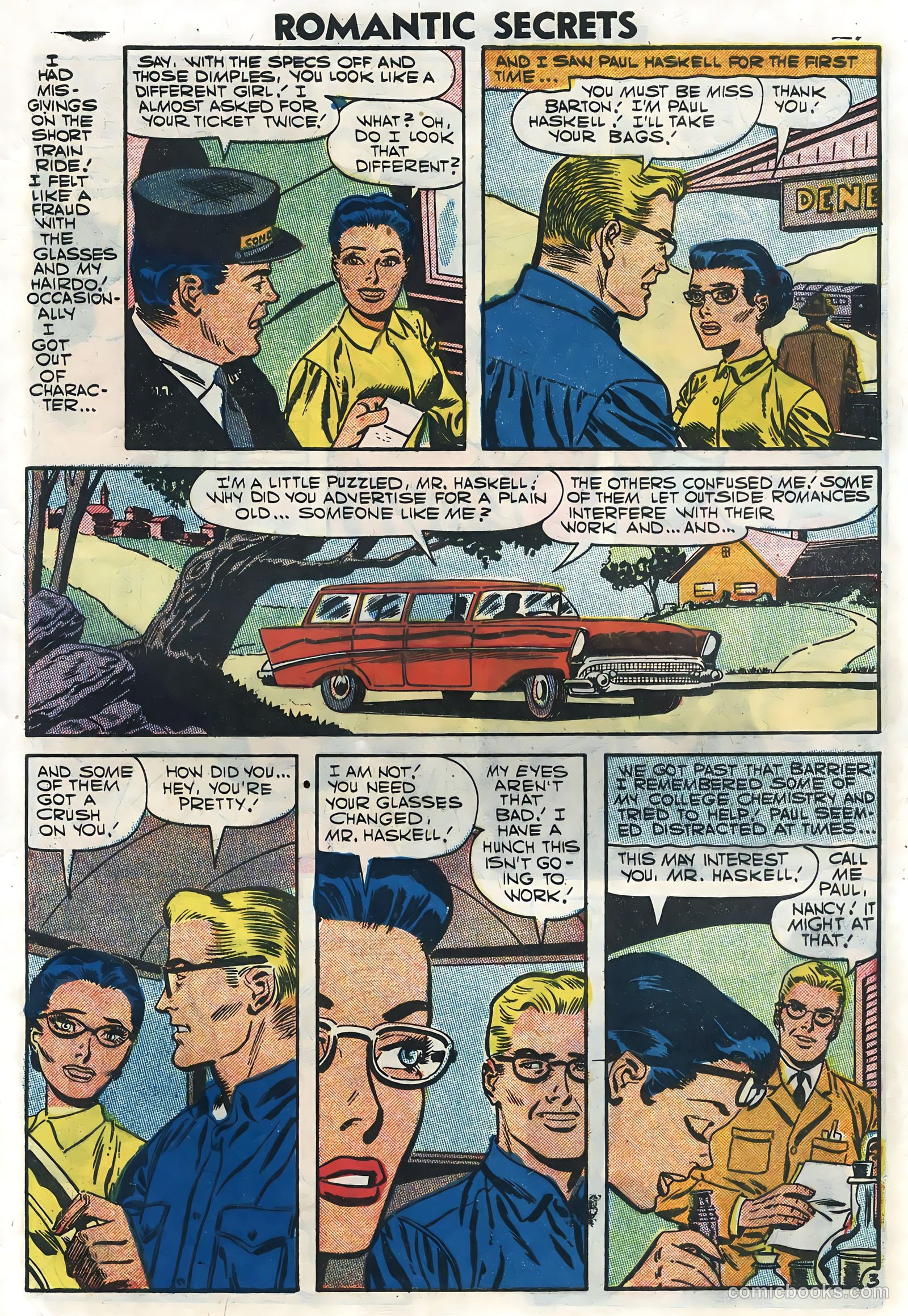Romantic Secrets #13 (1957) — page 29 of 36