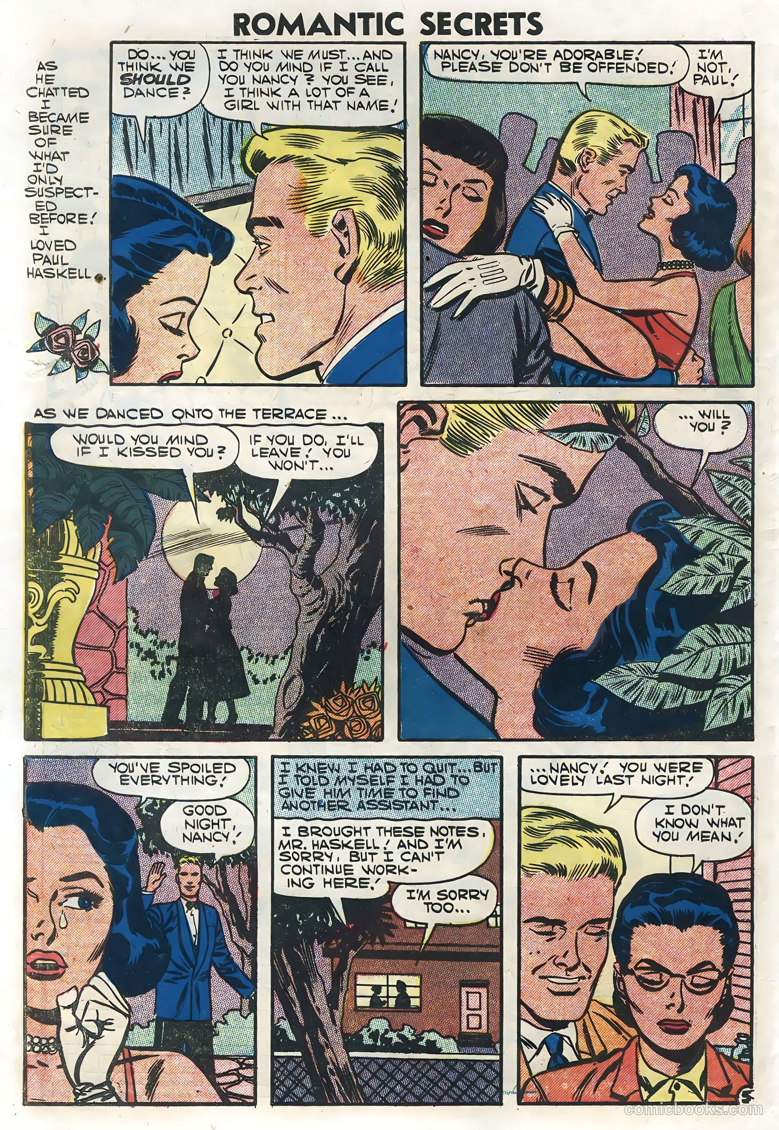 Romantic Secrets #13 (1957) — page 32 of 36