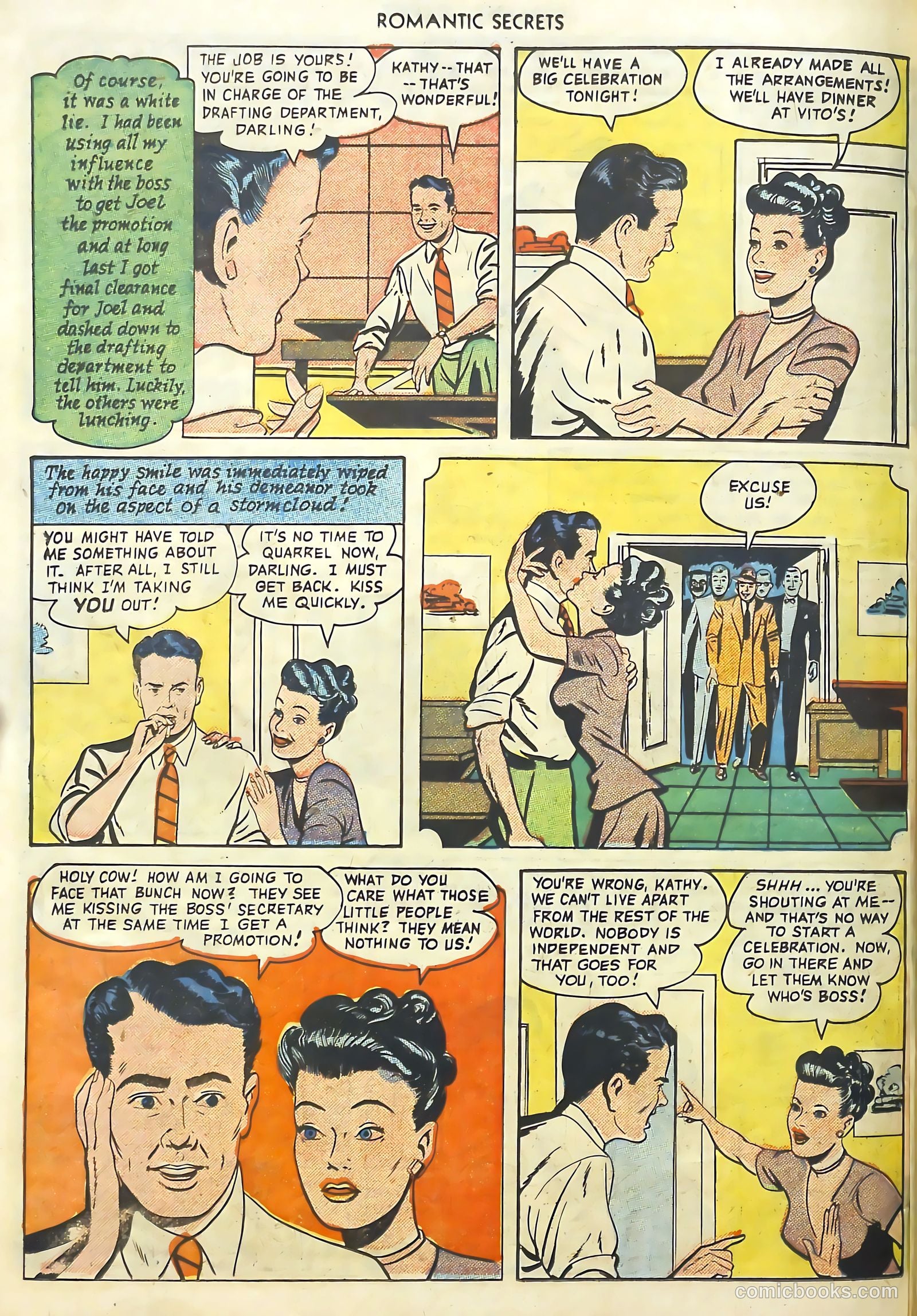 Romantic Secrets #13 (1957) — page 33 of 36